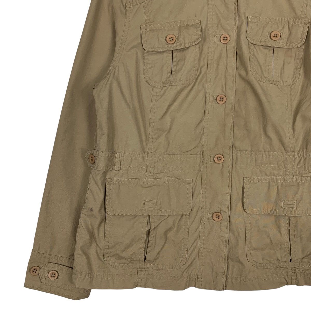 L.L. Bean L.L. BEAN Four Pocket Utility Shirt Jacket #1087-C49 Size S / US 4 / IT 40 - 3 Thumbnail