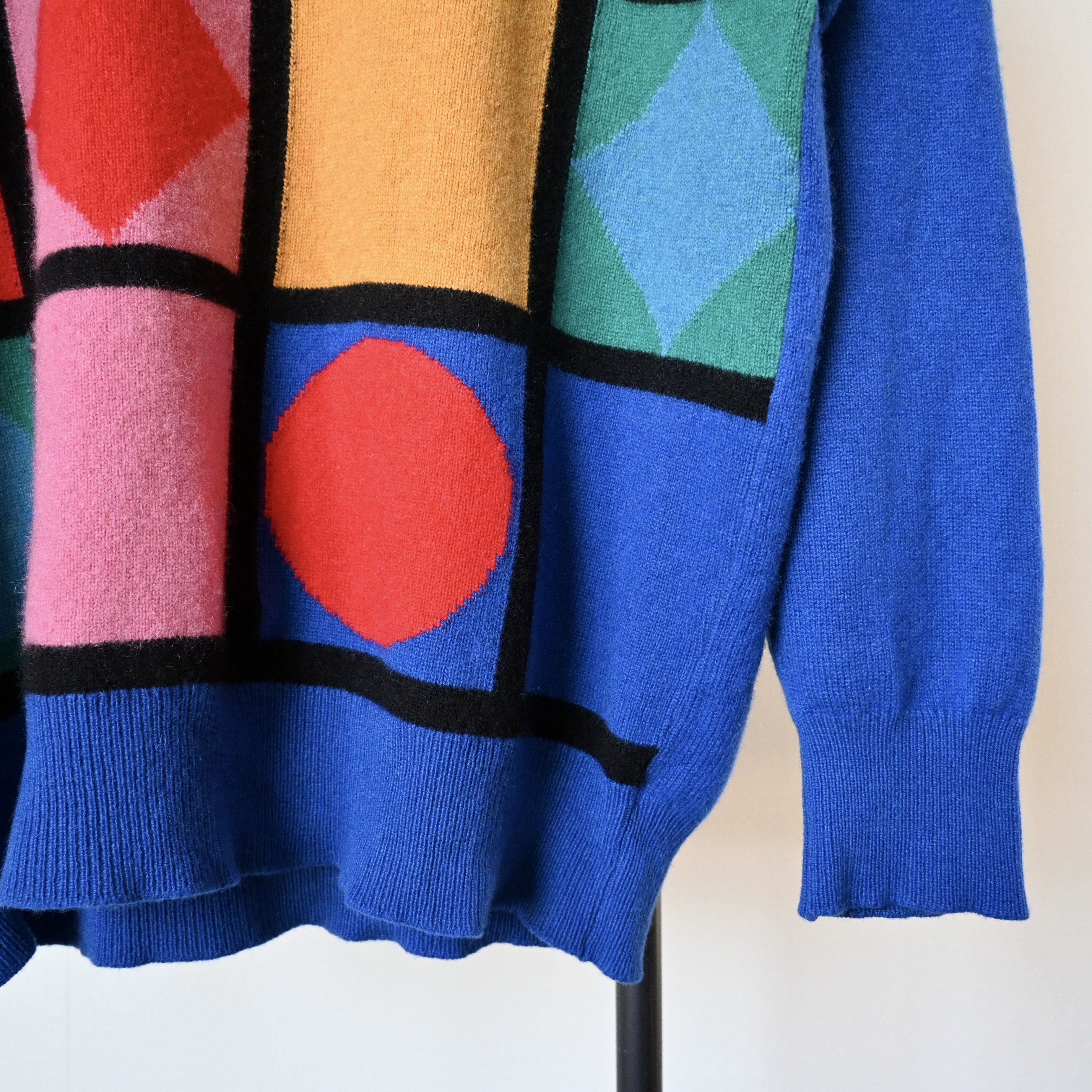 Vintage VTG 1980s Beth Brett pure cashmere sweater, made in Scotland Size US L / EU 52-54 / 3 - 8 Thumbnail