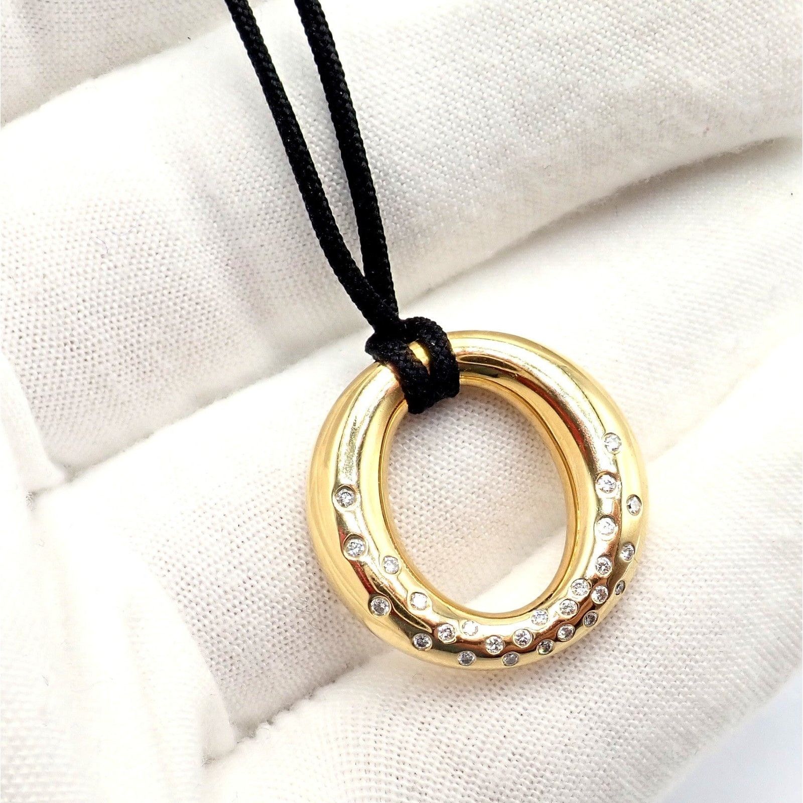 Tiffany & Co. Tiffany & Co 18k Gold Peretti Diamond Sevillana Necklace Size ONE SIZE - 6 Thumbnail