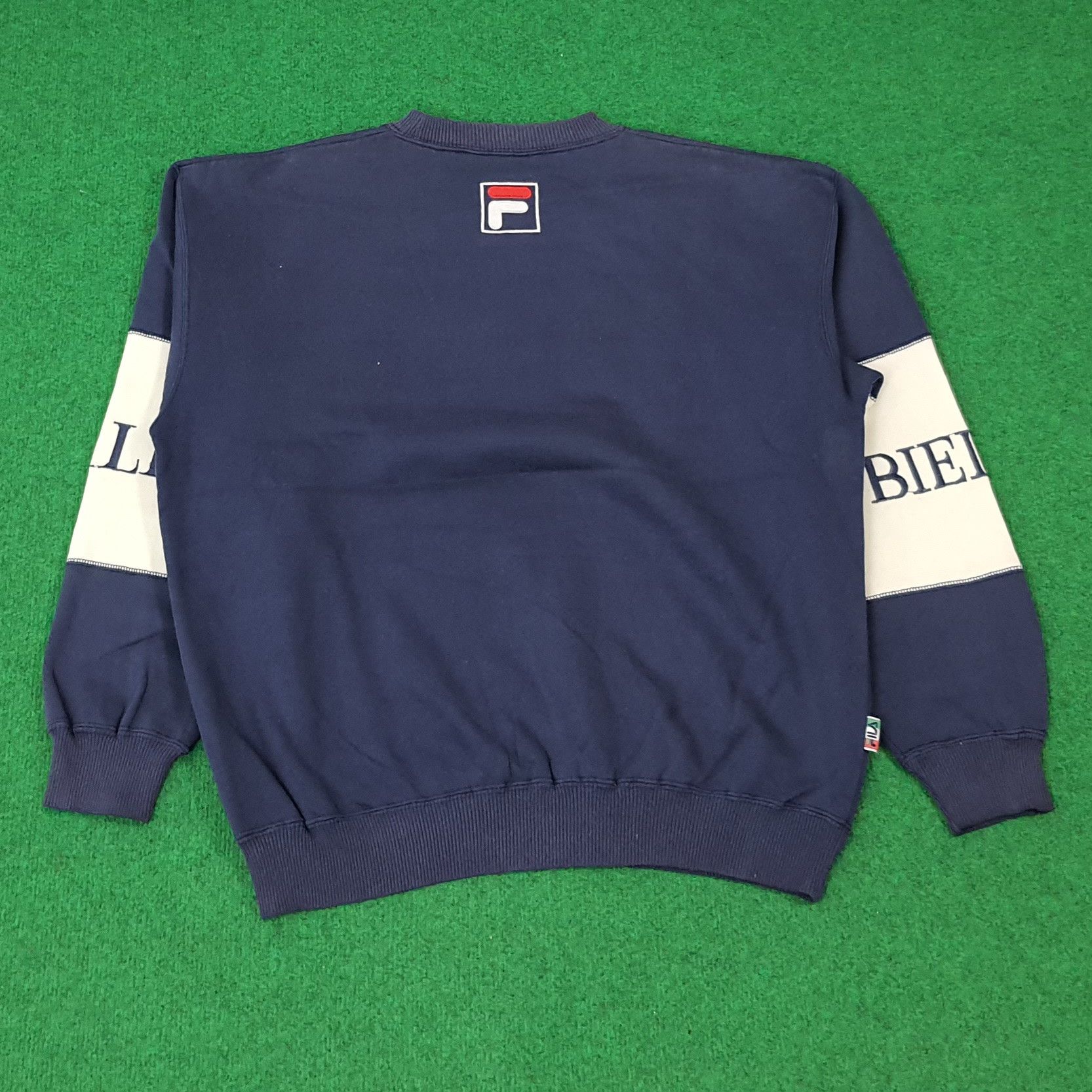Fila Vintage FILA Biella Italia Sweatshirt C275N5 Size US L / EU 52-54 / 3 - 3 Thumbnail