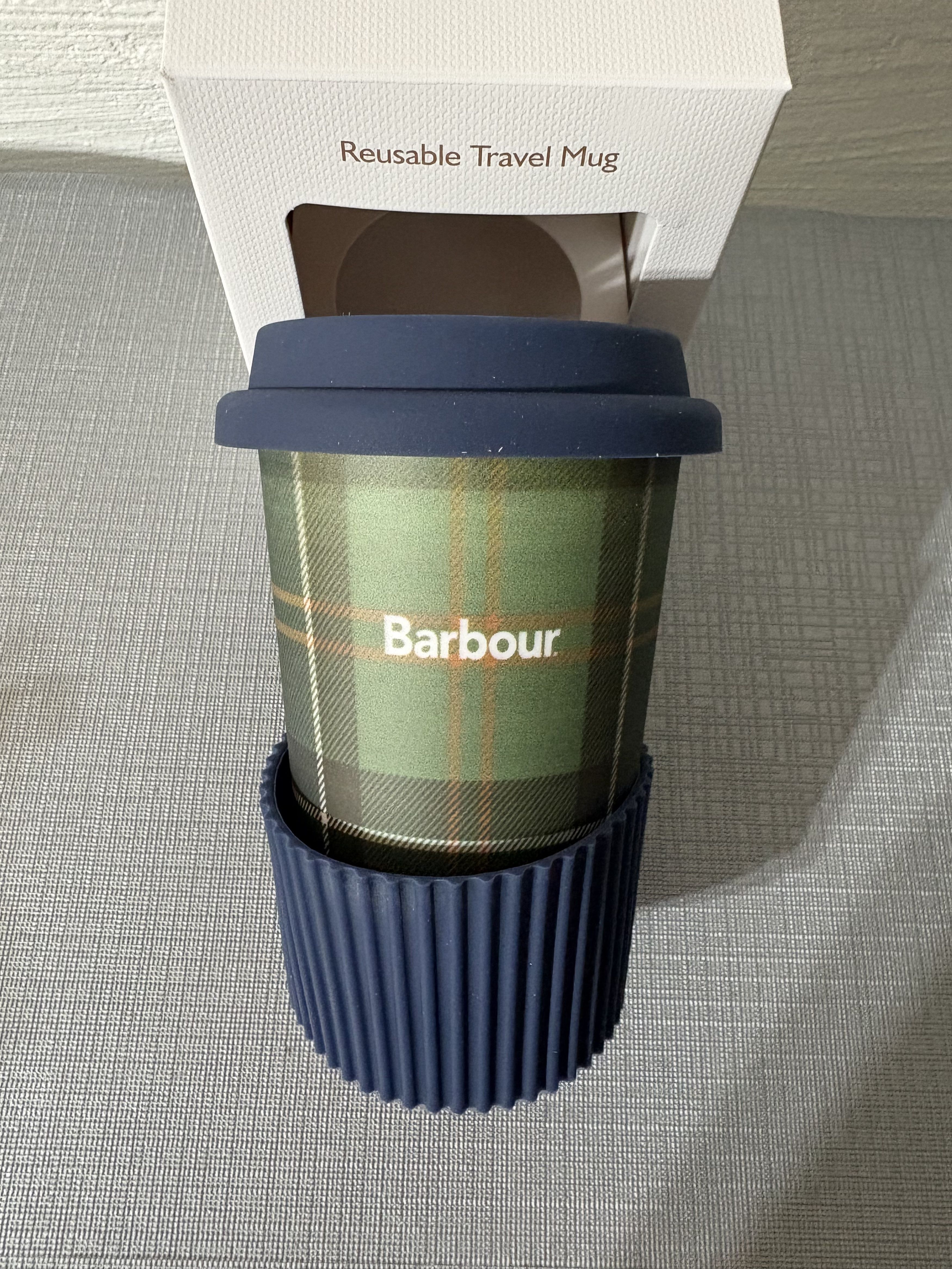Barbour Barbour Reusable Classic Tartan Travel Mug Size ONE SIZE - 1 Thumbnail