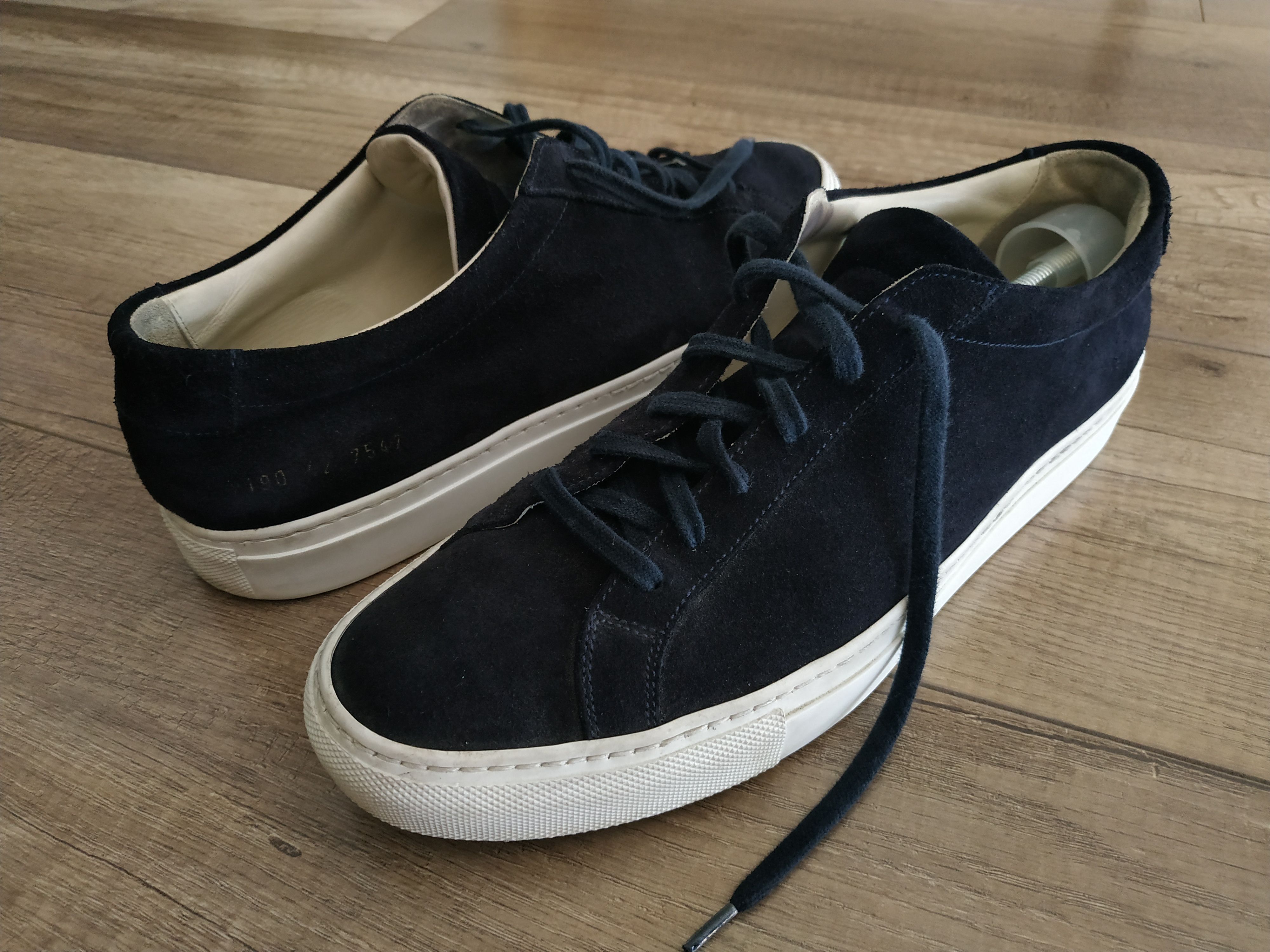 Common Projects COMMON PROJECTS Men’s Navy Suede Sneakers Shoes, EU 42/43 Size US 9.5 / EU 42-43 - 2 Thumbnail