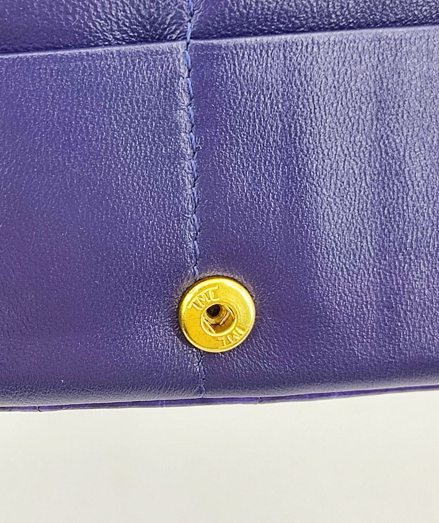 Leather PRINCESS HIGHWAY purple eel leather long wallet Size ONE SIZE - 11 Thumbnail