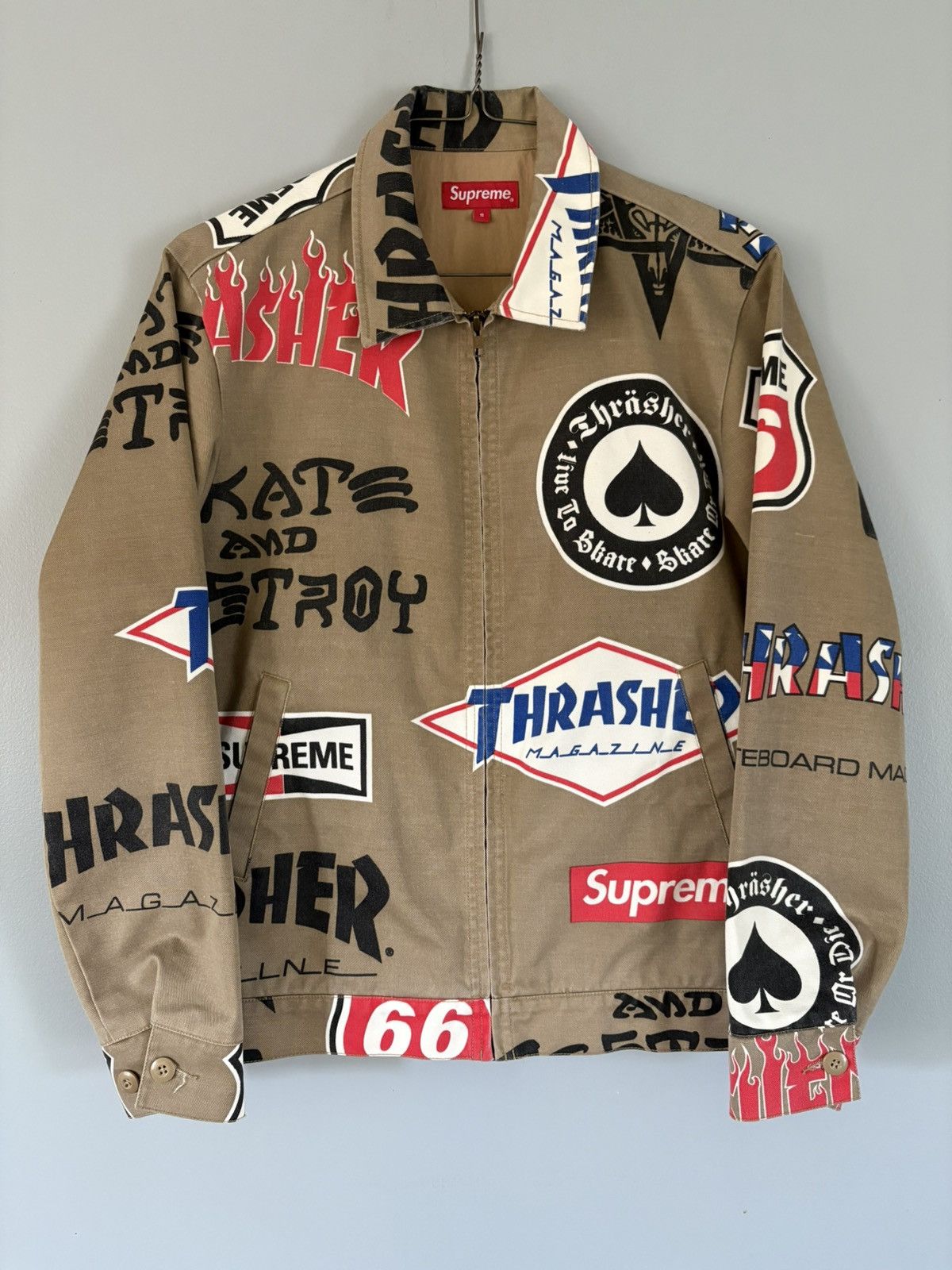 Supreme Supreme White Castle work jacket SS 15 | Grailed