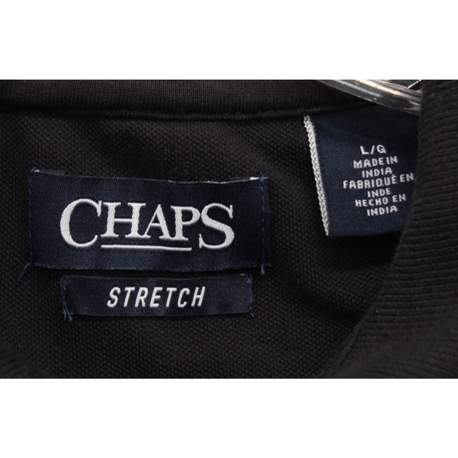 Chaps Chaps Polo Shirt Stretch Large Black Cotton Blend Short Sleeve Logo Preppy Shirt Men L Polo Black Cotton Blend Stretch Short Sleeve Logo Chaps Men Size US L / EU 52-54 / 3 - 7 Thumbnail
