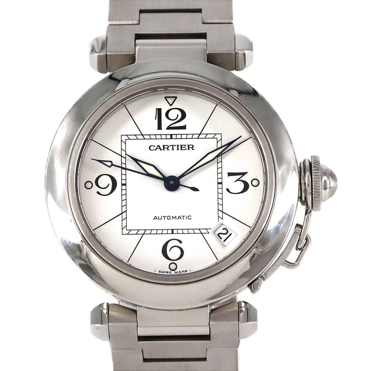 Cartier Cartier Cartier PashaC Stainless Steel Automatic Metal Automatic W31074M7 DUTY FREE for USA Size ONE SIZE - 1 Thumbnail