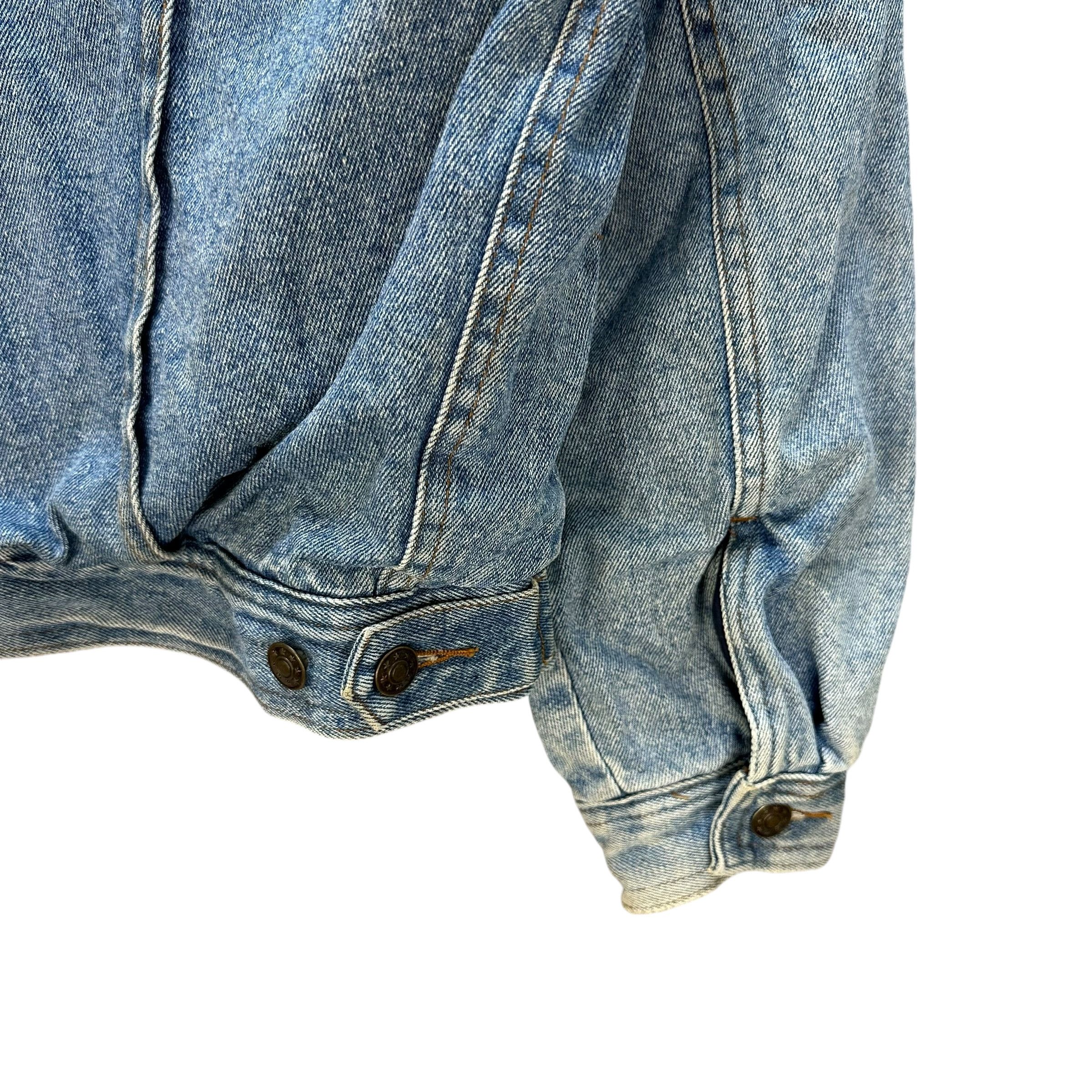 Vintage Vintage TURNING POINT Sherpa Denim Jacket #A60-1386 Size US M / EU 48-50 / 2 - 14 Thumbnail
