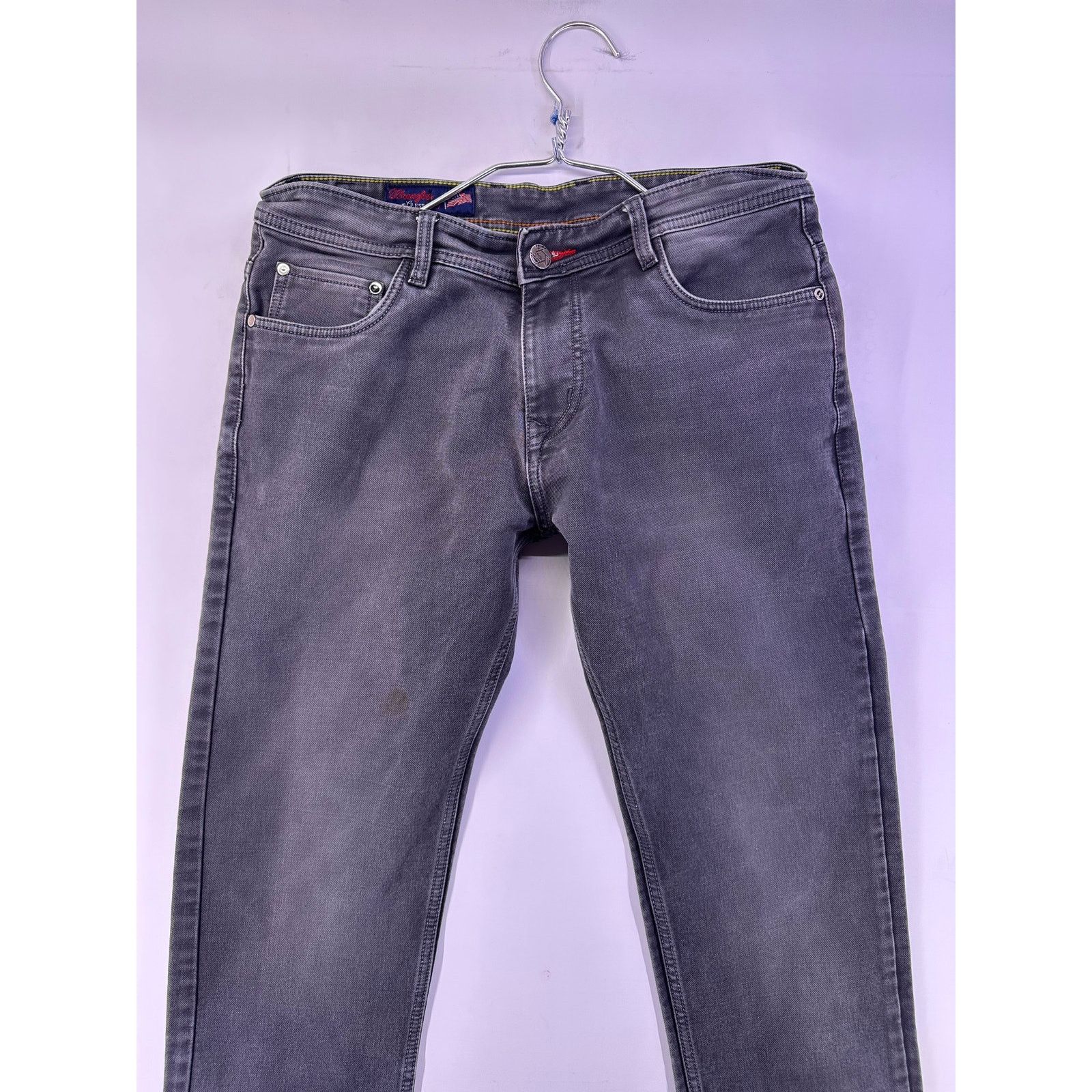 Wrangler Wrangler Gray Western Demin Jeans Size 34 Size US 34 / EU 50 - 3 Thumbnail