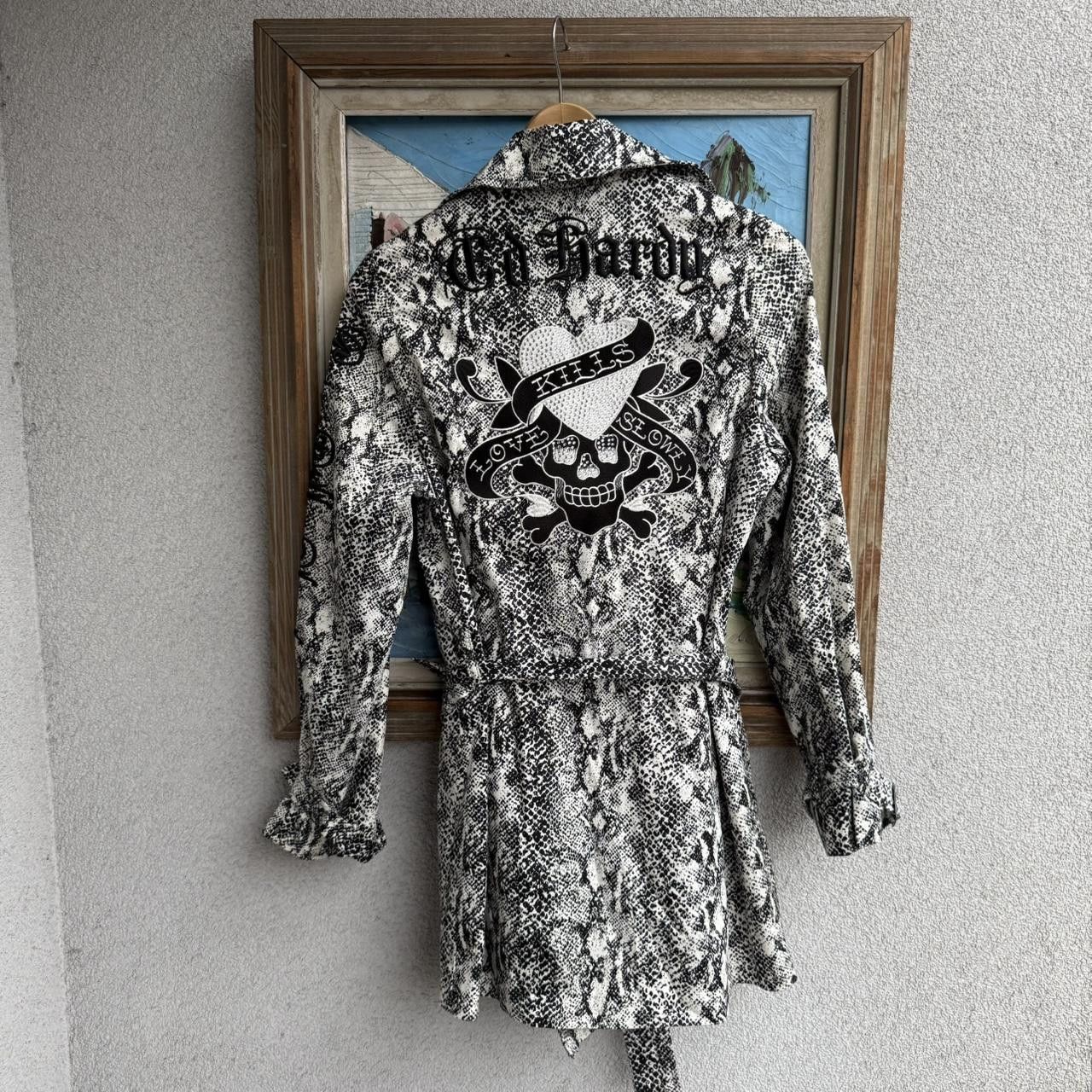 Other Ed Hardy print robe with skull and heart, belted with logo Size M / US 6-8 / IT 42-44 - 1 Thumbnail