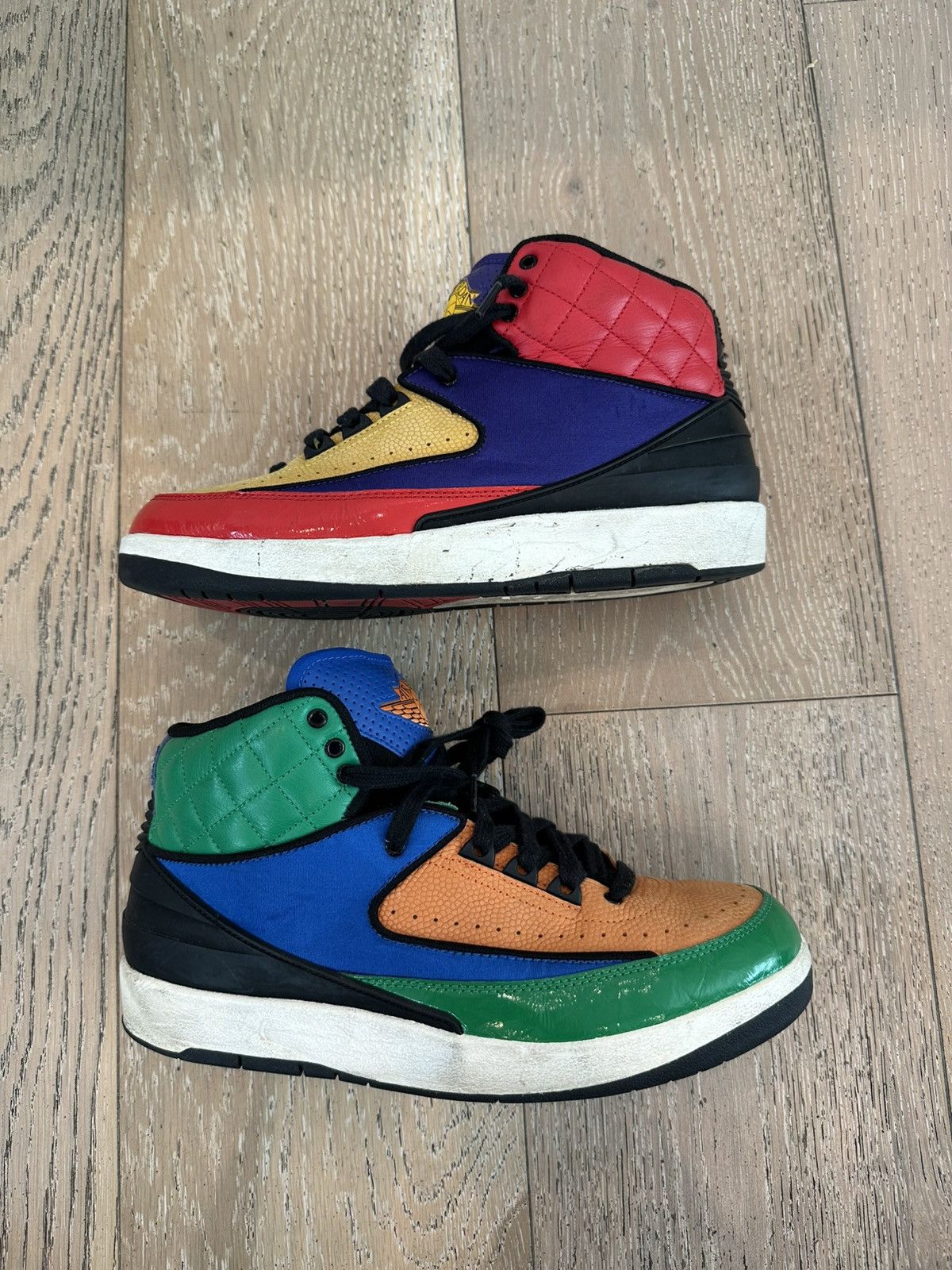 Jordan Brand Air Jordan 2 Retro Multi Color Rivals Size US 8.5 / EU 41-42 - 4 Thumbnail