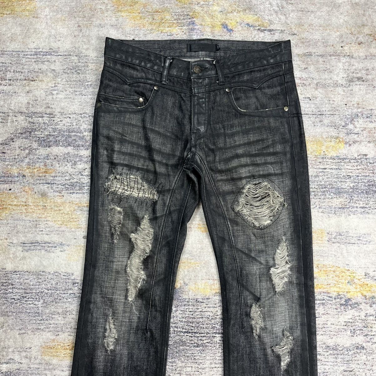 JACKROSE Jackrose Luv Maison low rise distressed flared denim pants Size US 32 / EU 48 - 3 Thumbnail