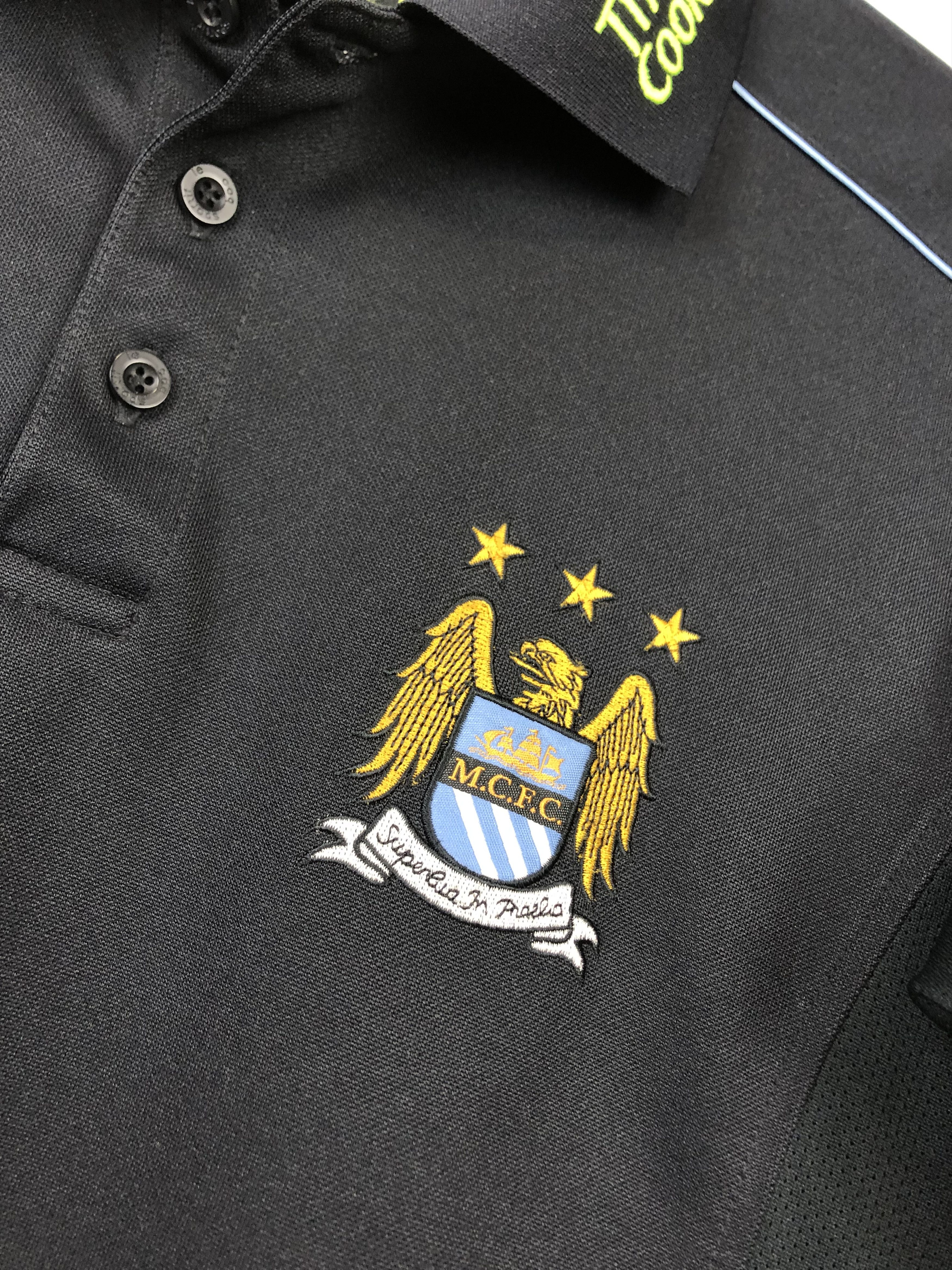 Vintage Vintage Manchester City Football Shirt Soccer Train Jersey Size US M / EU 48-50 / 2 - 4 Thumbnail