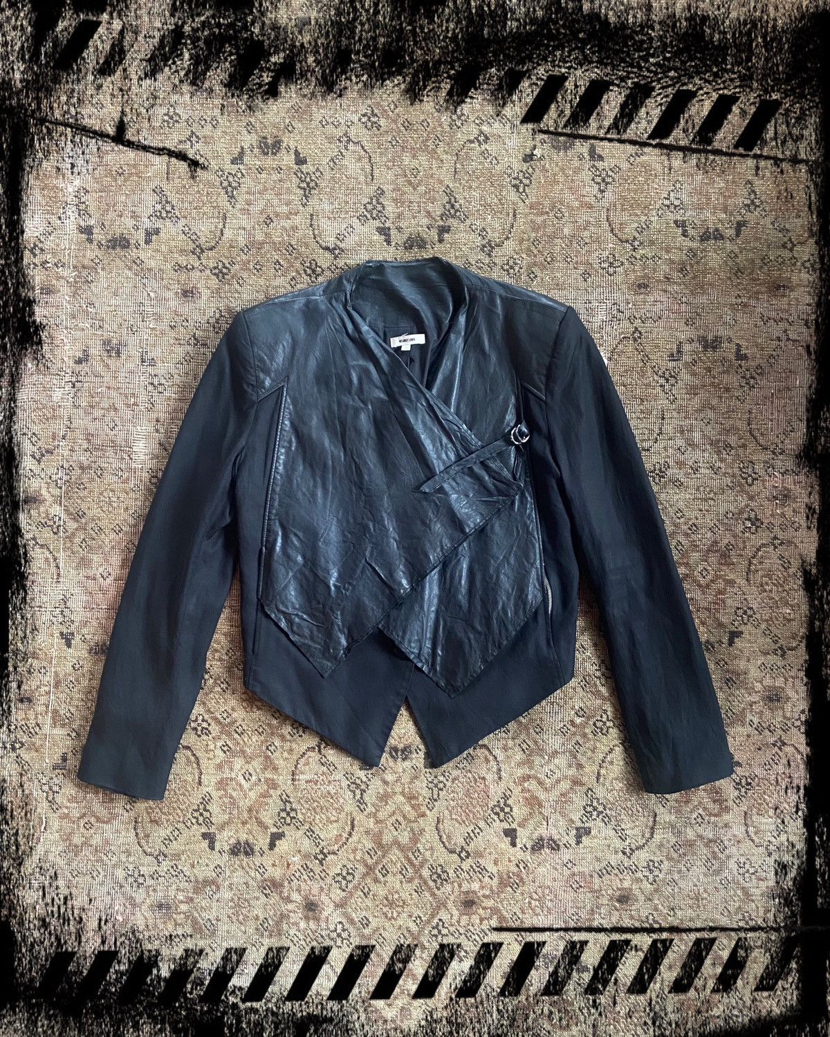 Helmut Lang Helmut Lang FW11 layered leather blazer Size US XS / EU 42 / 0 - 2 Thumbnail