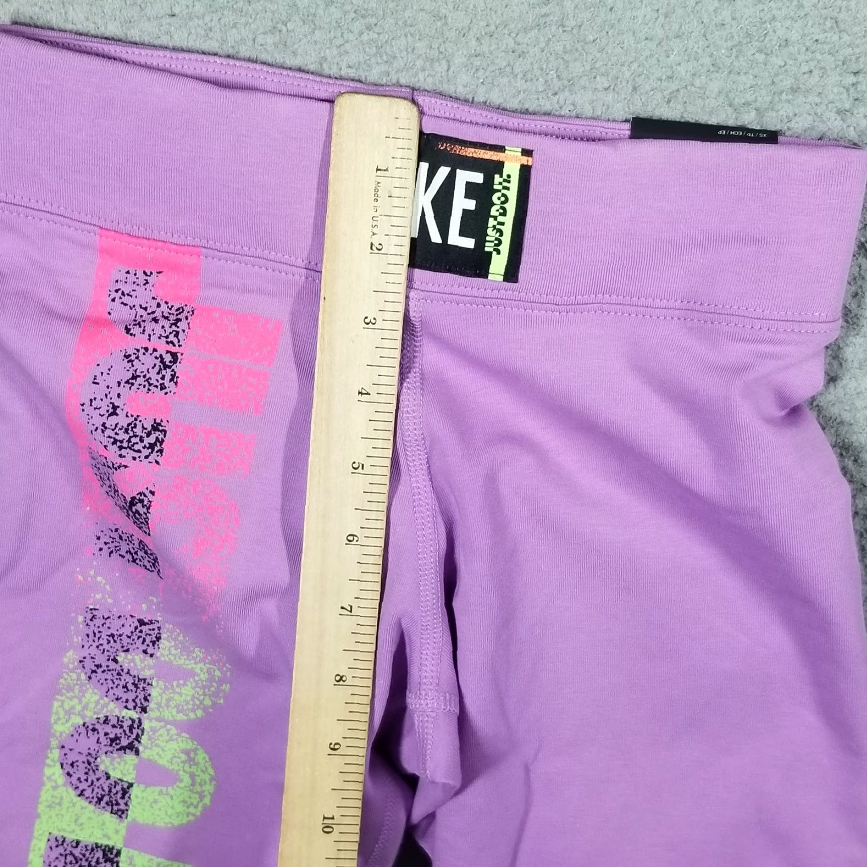 Nike Nike Biker Shorts Womens XS Tight Fit Just Do It DM7989-591 Athletic Workout Size 26" / US 2 / IT 38 - 6 Thumbnail