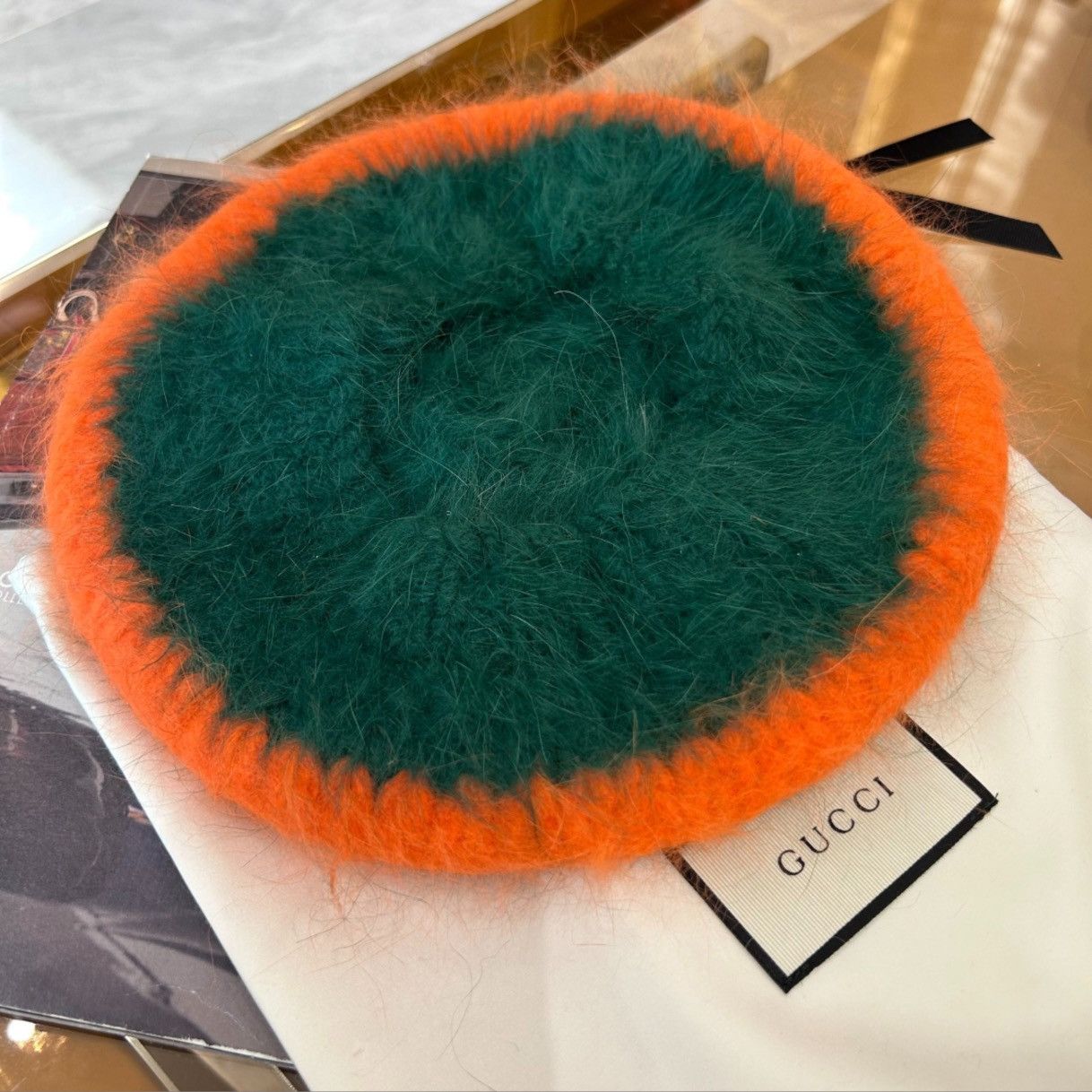 Gucci GUCCI runway Angora Beret Size ONE SIZE - 2 Thumbnail