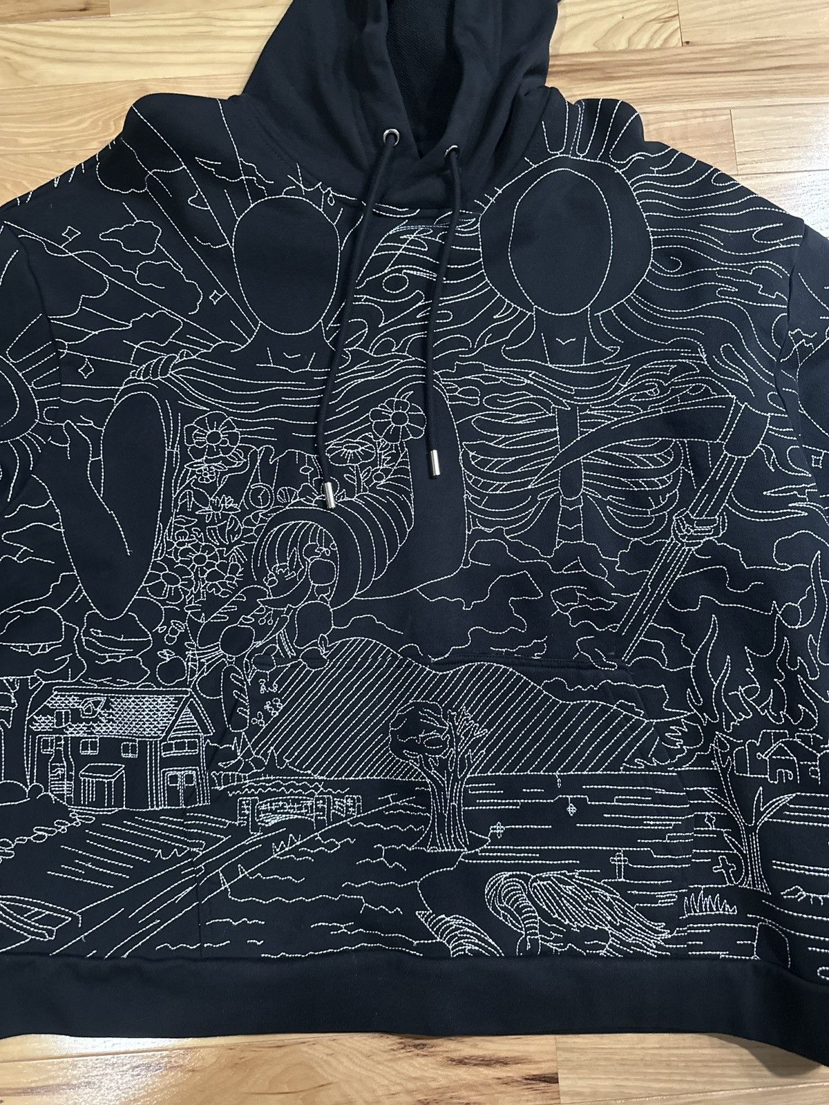 Who Decides War Who Decides War Stitched Hoodie Size US S / EU 44-46 / 1 - 6 Thumbnail