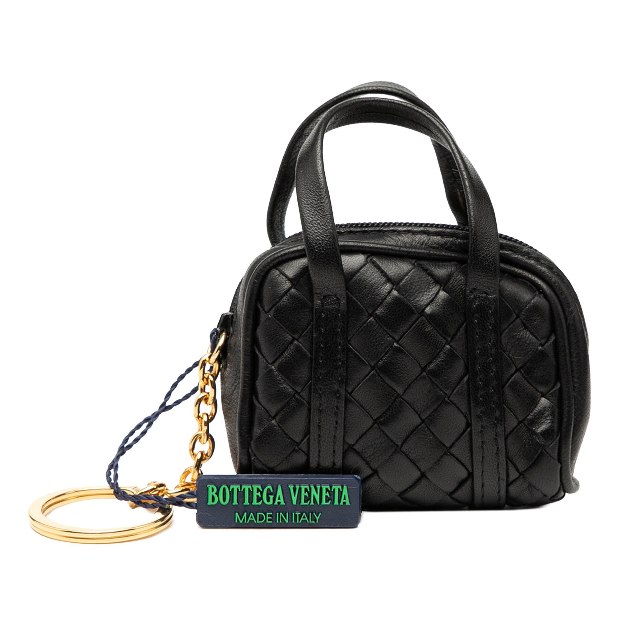 Bottega Veneta Bottega Veneta Nappa Intrecciato Pouch Key Holder and Bag Charm Size ONE SIZE - 1 Thumbnail