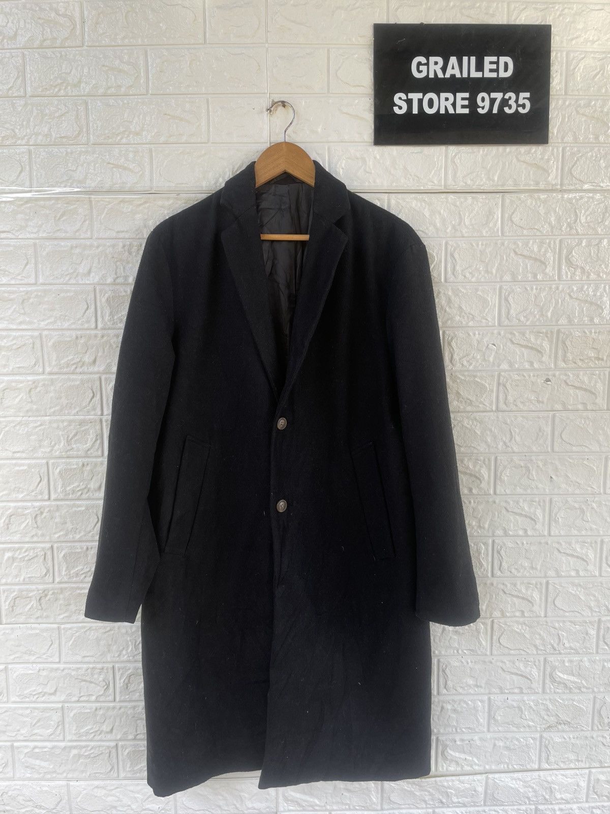 Japanese Brand × Vintage Vintage GGD Wool Long Jacket Size US L / EU 52-54 / 3 - 1 Thumbnail