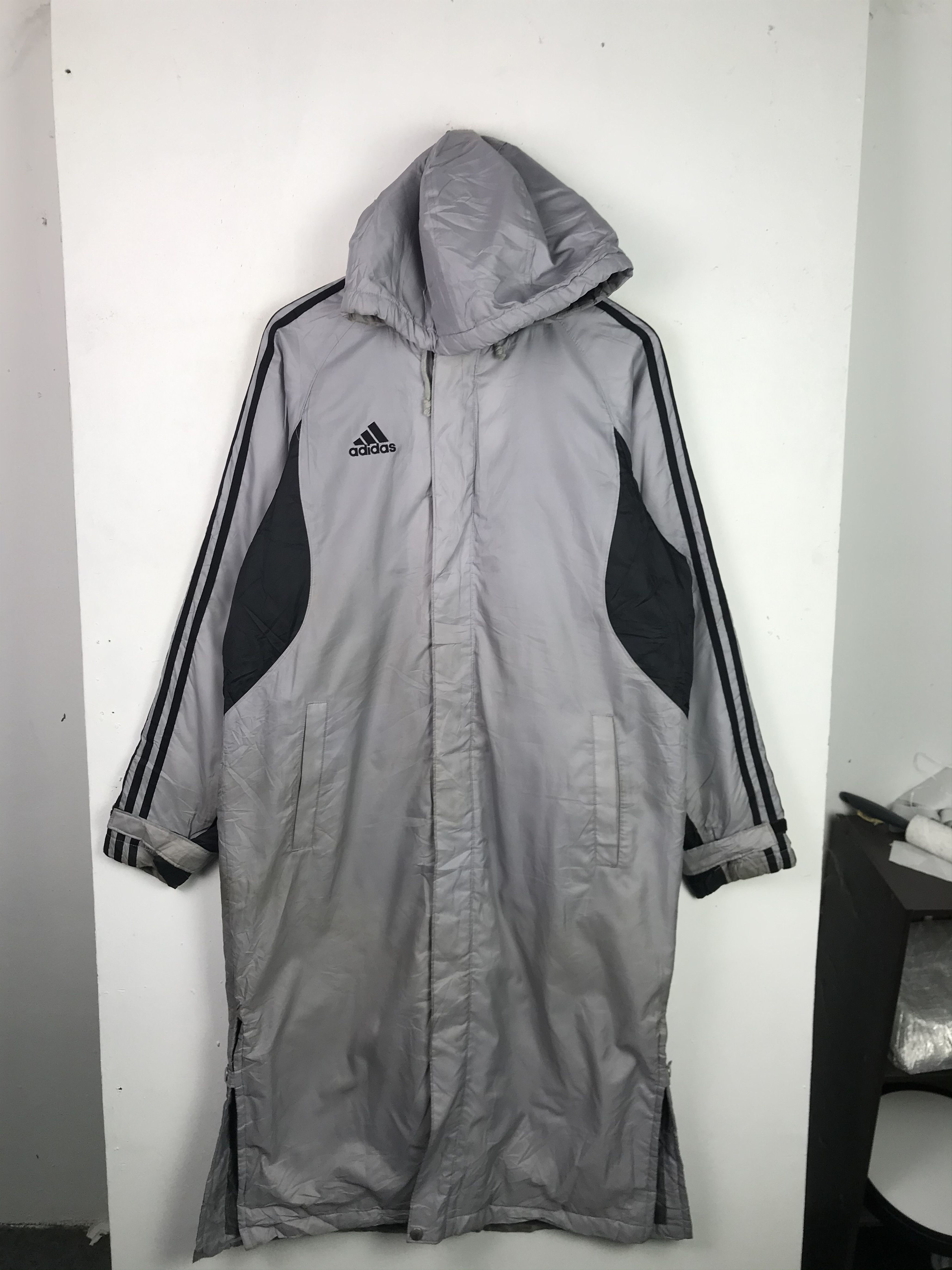 Vintage Adidas Long Jacket Rare Design