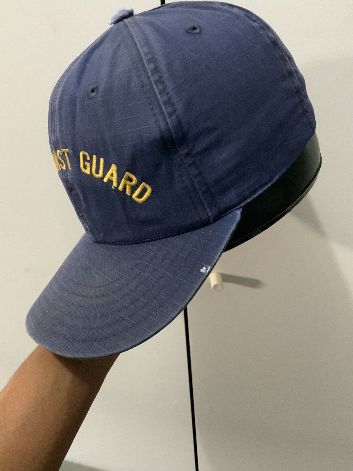 Vintage Vintage U.S. Coast Guard Indigo Fade Hat Size ONE SIZE - 7 Thumbnail