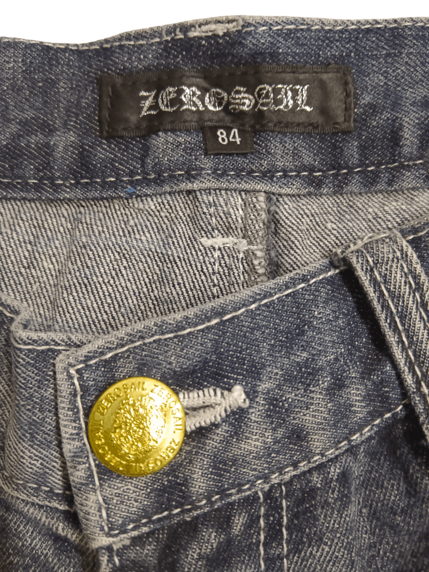 LOWBOX 🔥Binding Offer🔥 Zerosail Reflective Splash Flare Denim Size US 32 / EU 48 - 16 Thumbnail