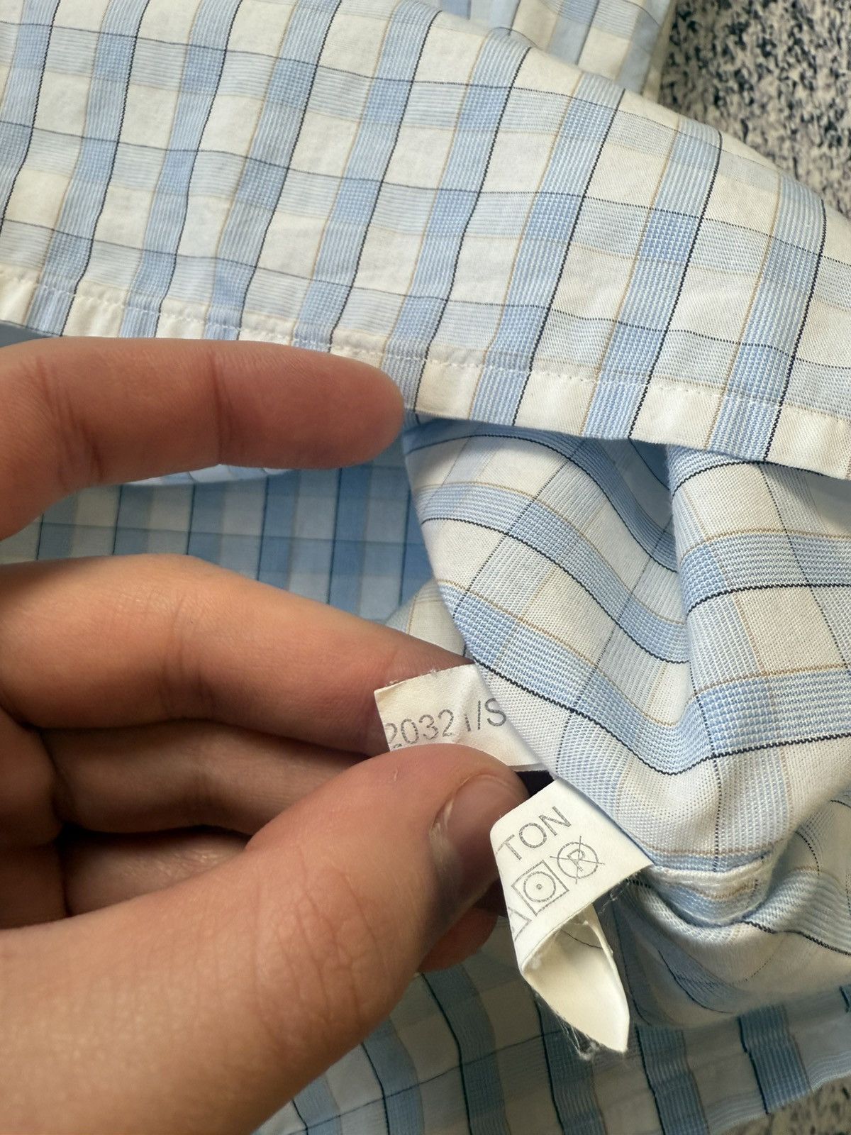 Yves Saint Laurent Mens Vintage Yves Saint Laurent Shirts Button up Luxury YSL Size US M / EU 48-50 / 2 - 15 Thumbnail