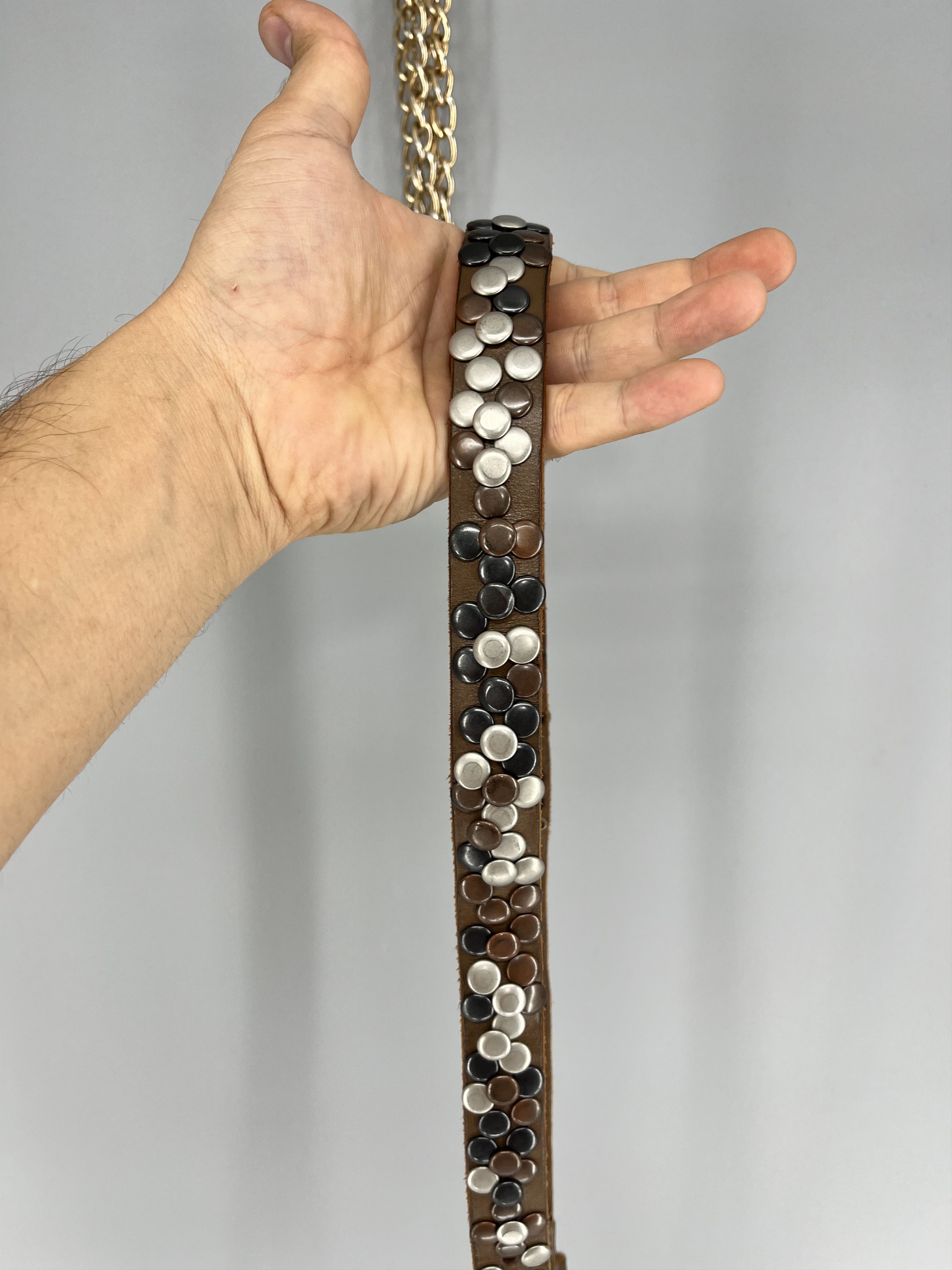 Japanese Brand Vintage 90s Punk Belt Leather Band Rock Y2K 90s Y2K Size ONE SIZE - 4 Thumbnail
