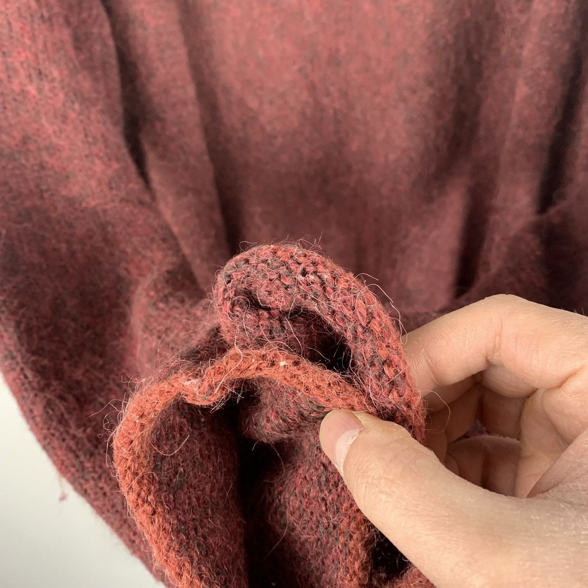 Gudrun Sjoden Gudrun Sjoden Knit Wool Open Cardigan Red Size M Size M / US 6-8 / IT 42-44 - 23 Thumbnail