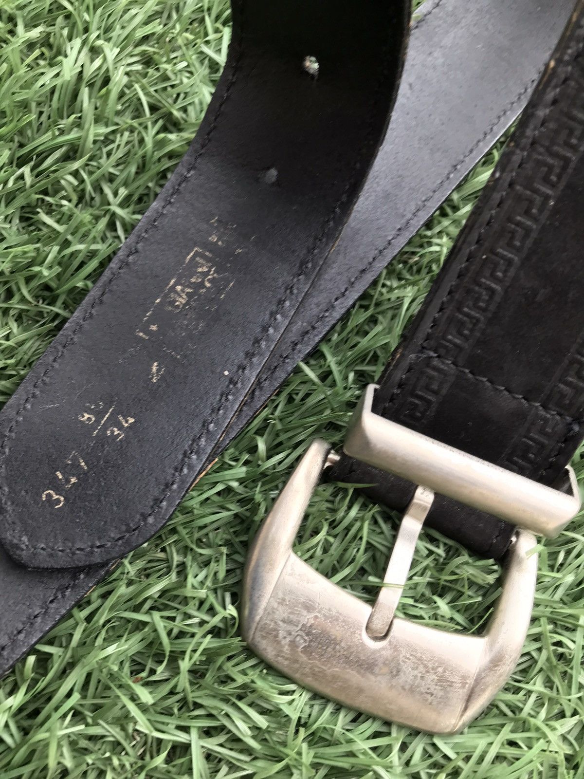 Versace Gianni Versace Medusa Vintage Belt Size 32 - 3 Thumbnail