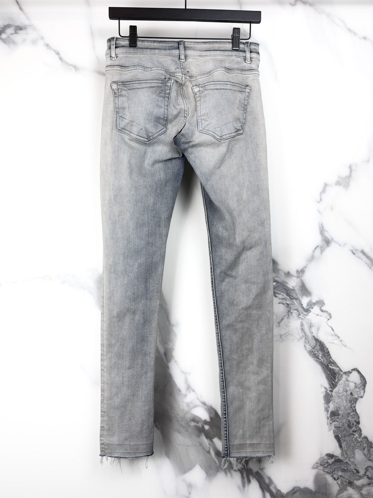 Rick Owens SS17 Rick Owens Stretch Hustler Skinny Detroit Denim Jeans Size US 26 / EU 42 - 2 Thumbnail