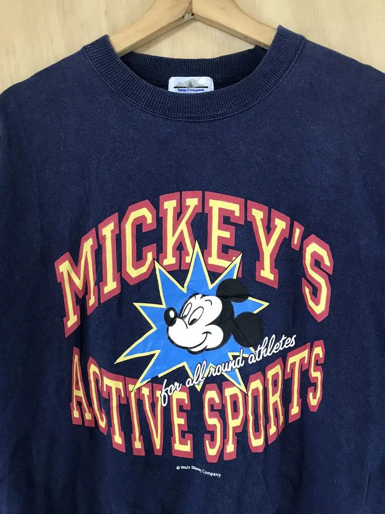 Disney Vintage Tokyo Disneyland Baggy Sweatshirts Size L / US 10 / IT 46 - 3 Thumbnail