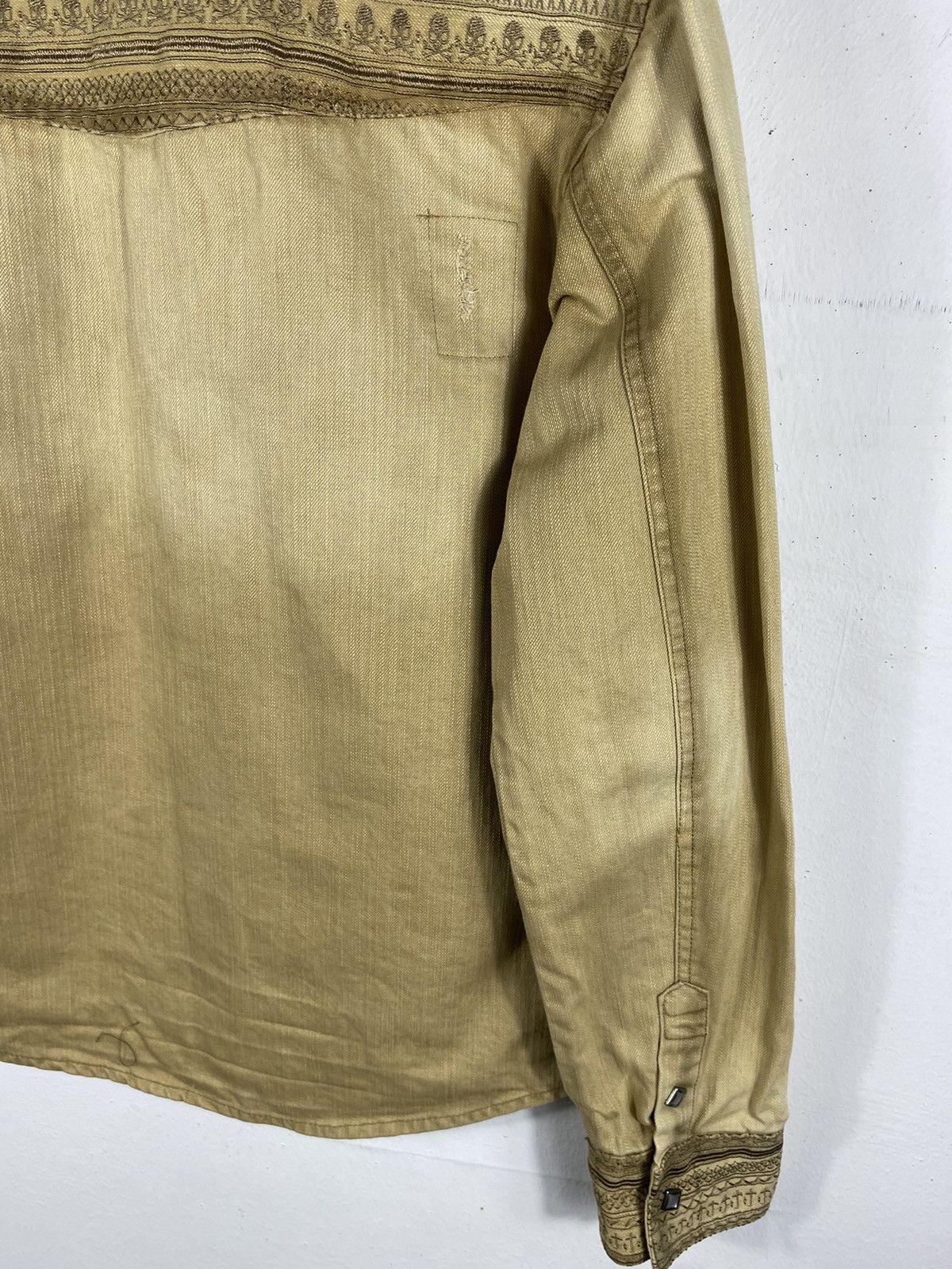 semanticdesign Semantic Design Button Denim Jacket Western Style Size L / US 10 / IT 46 - 10 Thumbnail