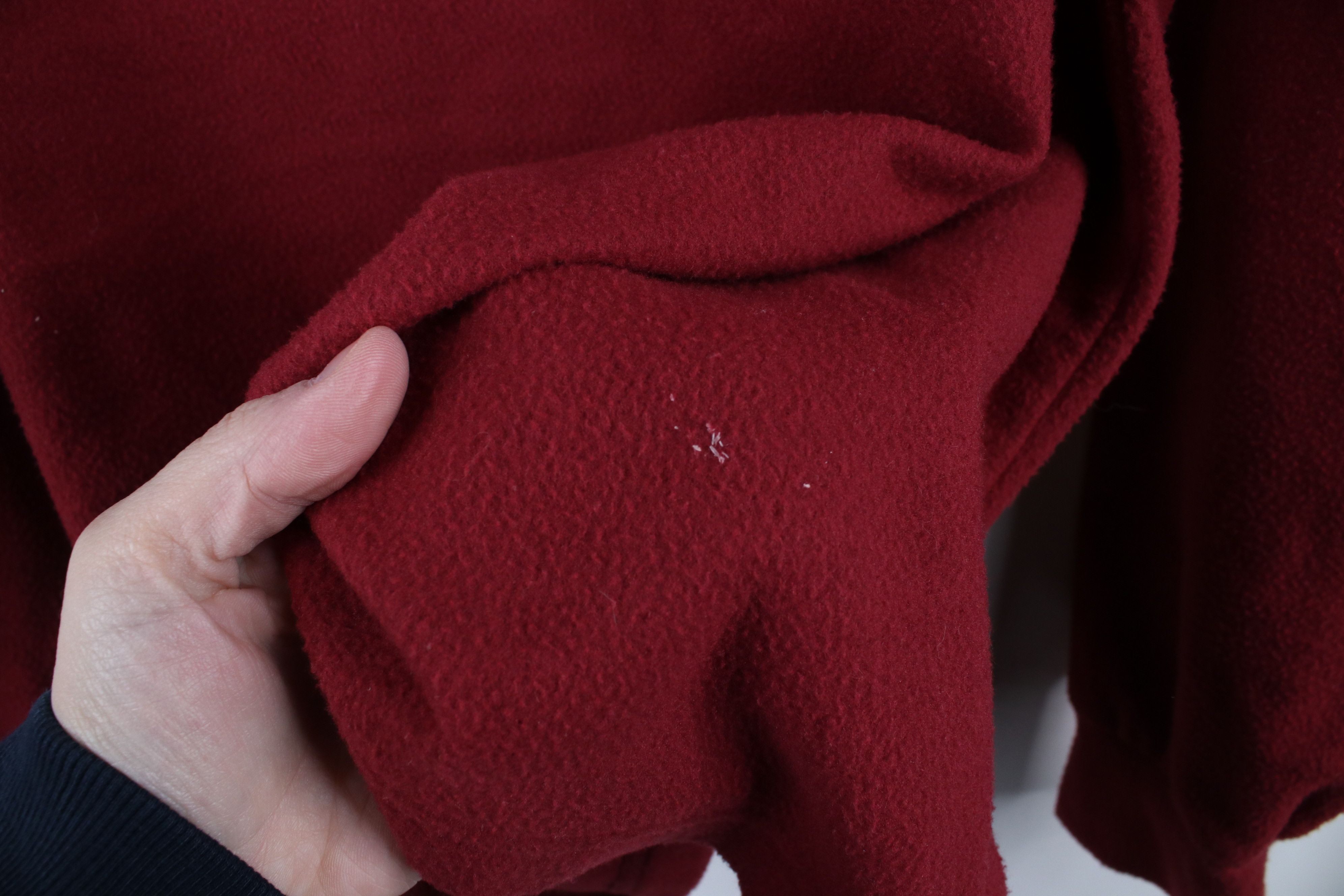 Vintage Vintage 80s 90s Nashbar Cycling Fleece Sweater Red USA Size US M / EU 48-50 / 2 - 7 Thumbnail