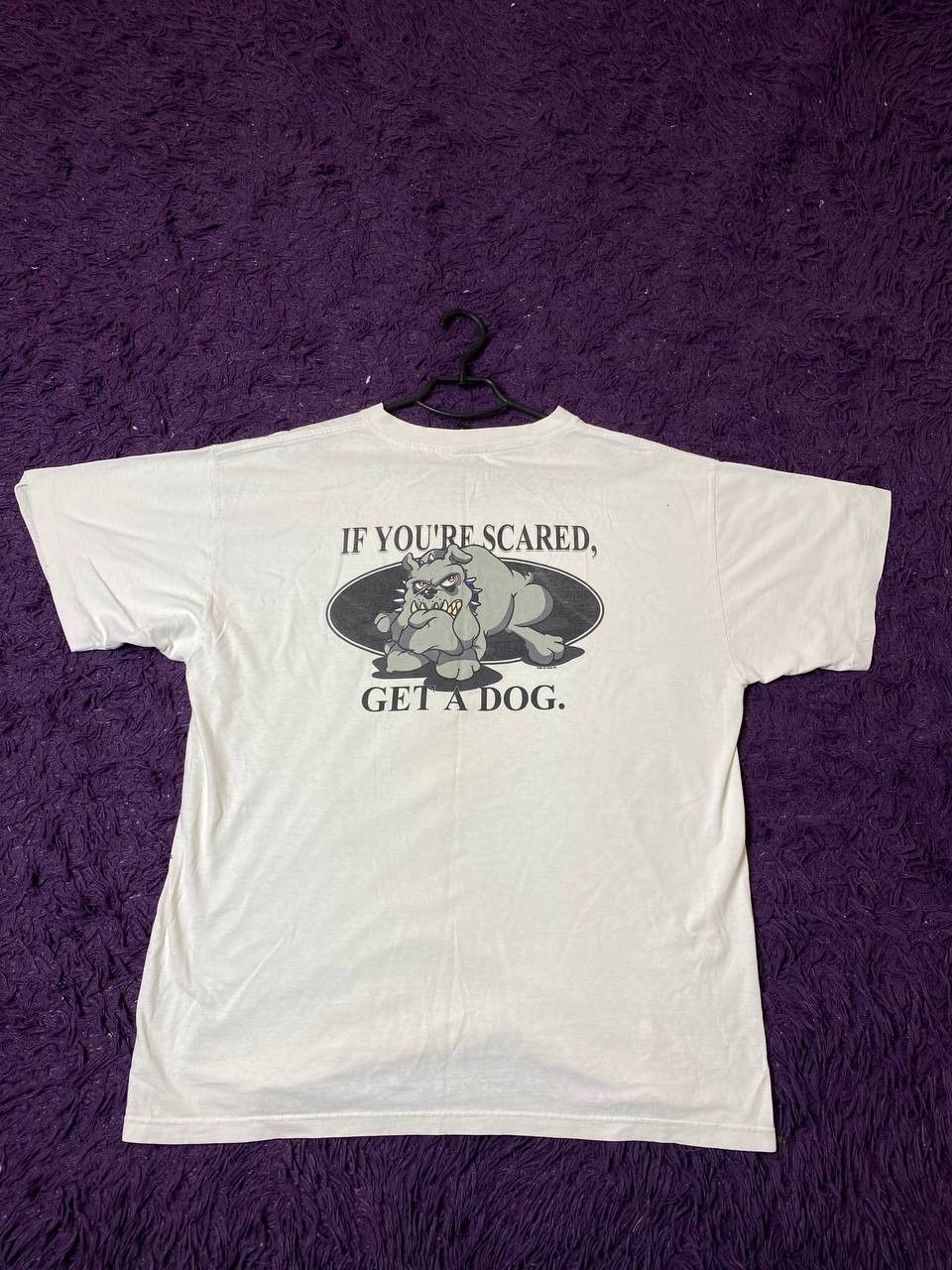 No Fear Big Print White T-Shirt No Fear Y2K Size XL Size US XL / EU 56 / 4 - 15 Thumbnail