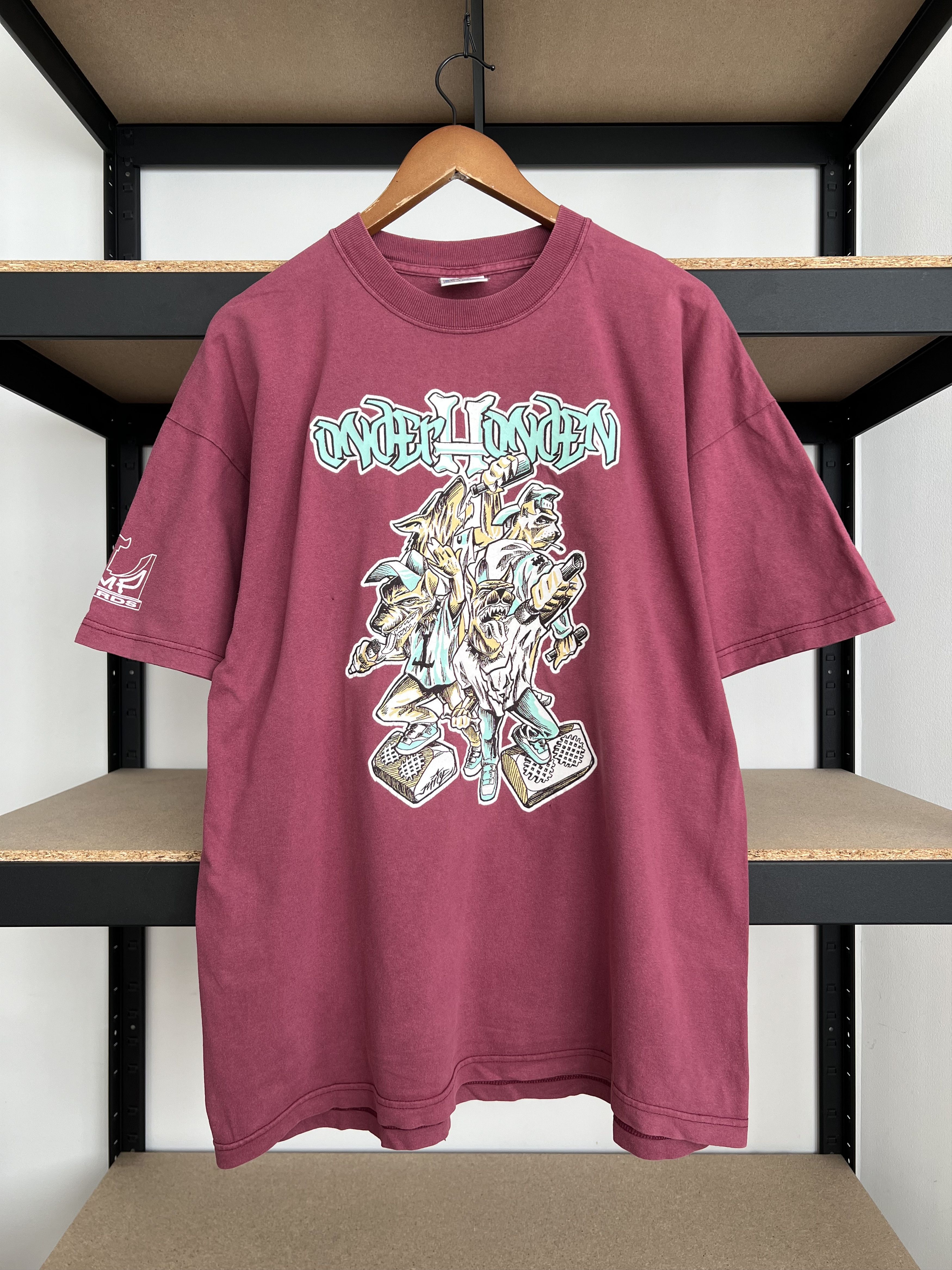 Band Tees Vintage 90s De Onderhonden Subwoefers Rap Band T-shirt Size US XL / EU 56 / 4 - 1 Thumbnail