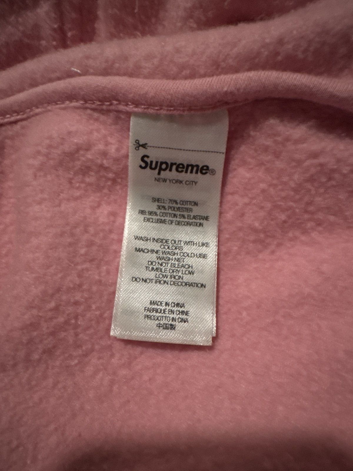 Supreme × True Religion Supreme True Religion Zip Up Hooded Sweatshirt Pink Size US L / EU 52-54 / 3 - 6 Thumbnail