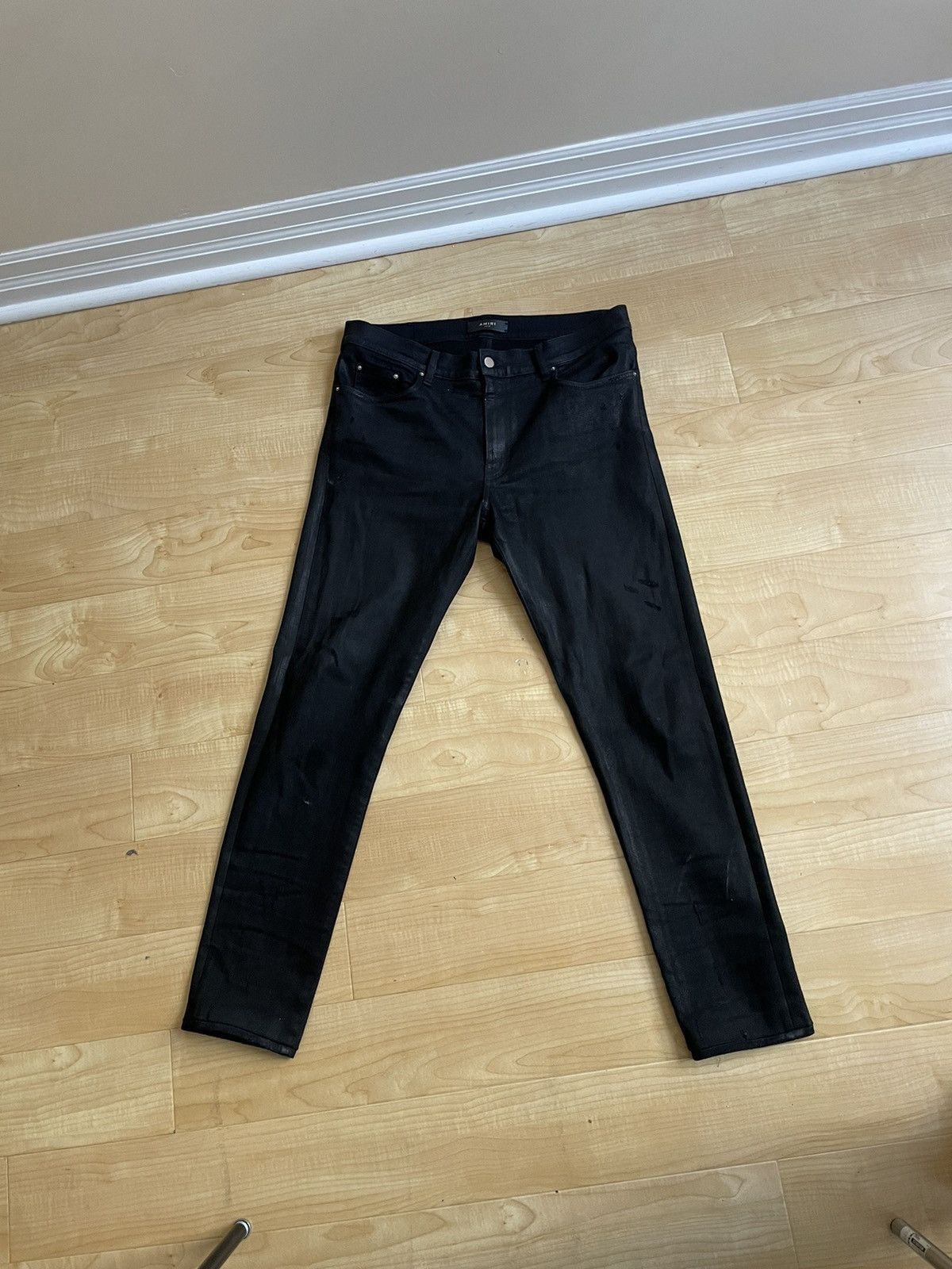 Amiri Black Amiri Stretch Jeans Size US 36 / EU 52 - 1 Thumbnail