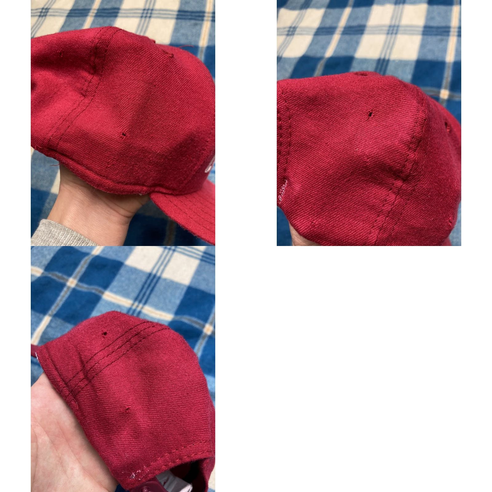Spell VINTAGE Phoenix Cardinals SnapBack Hat Pro Baseball Cap Wool Spell Out Embroider / Mens / Adjustable / Red / Wool / Baseball Cap Size ONE SIZE - 8 Thumbnail