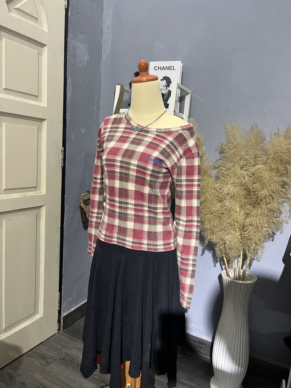 Hysteric Glamour Vintage Flannel Plaid Longsleeve Hysteric Glamour Y2K Punk Size XS / US 0-2 / IT 36-38 - 12 Thumbnail