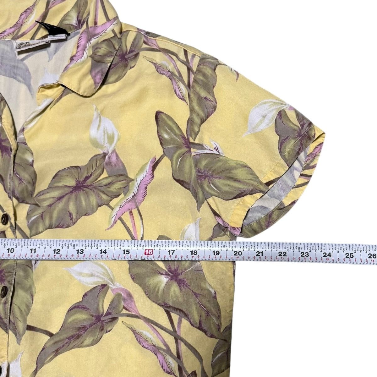 Patagonia Pataloha Patagonia Lyocell Floral Hawaiian Shirt Women's 12 Size XL / US 12-14 / IT 48-50 - 6 Thumbnail