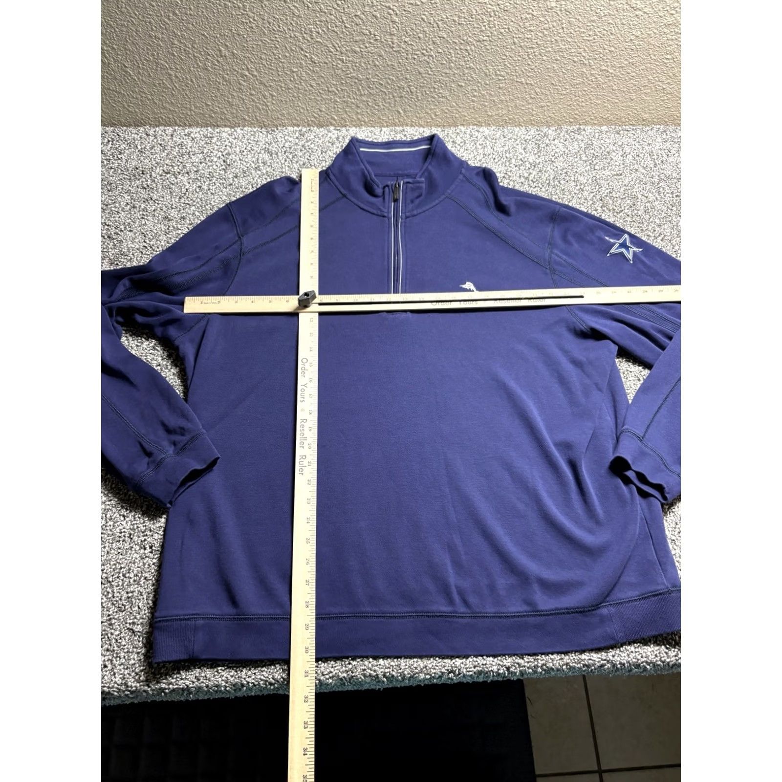 Tommy Bahama VINTAGE Tommy Bahama Dallas Cowboys 1/4 Zip Mens 2XL Blue Sweater Size US XXL / EU 58 / 5 - 7 Thumbnail