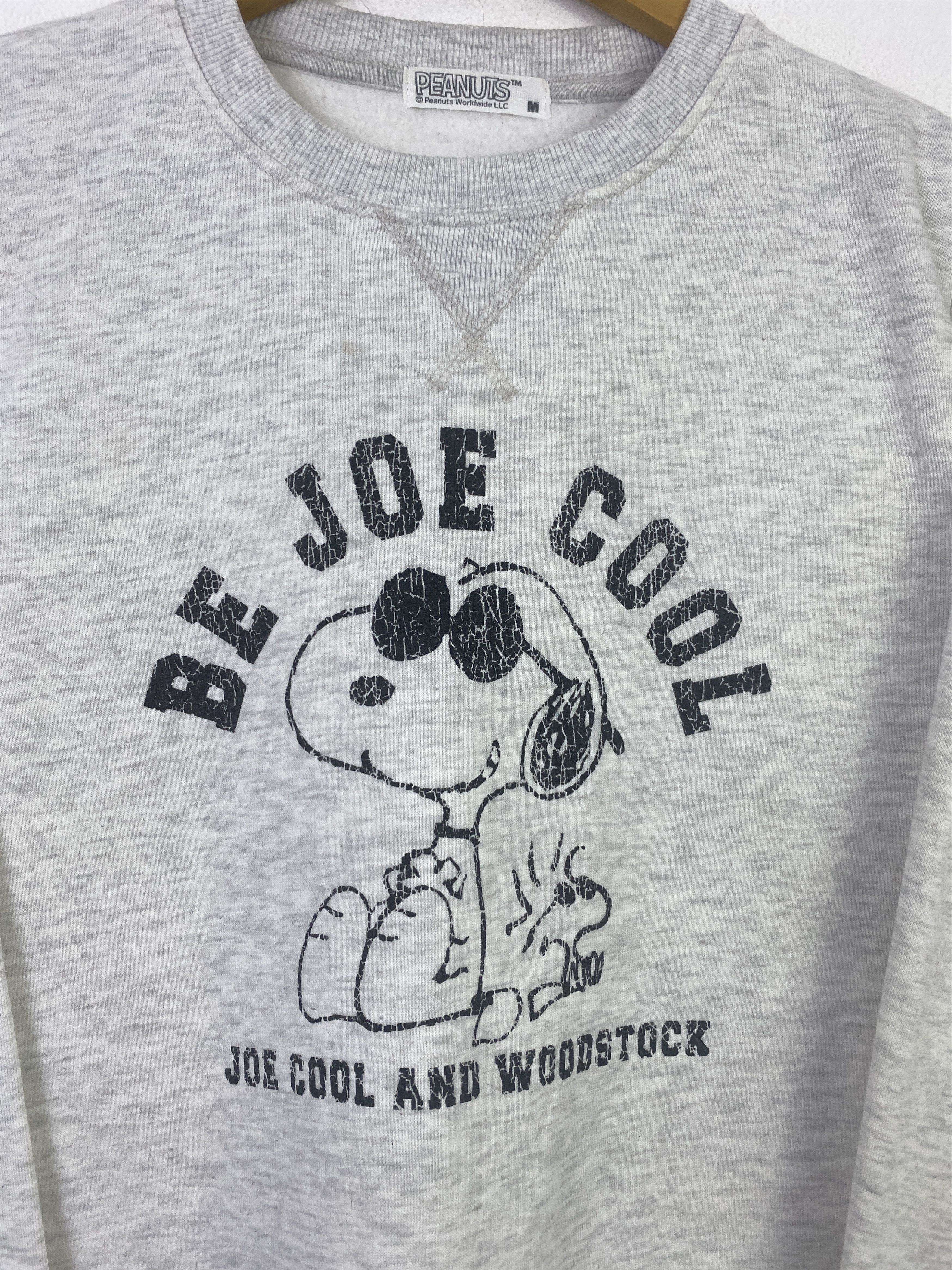 Peanuts Vintage Peanuts Be Joe Cool Graphic Sweatshirt SH0369 Size US M / EU 48-50 / 2 - 7 Thumbnail