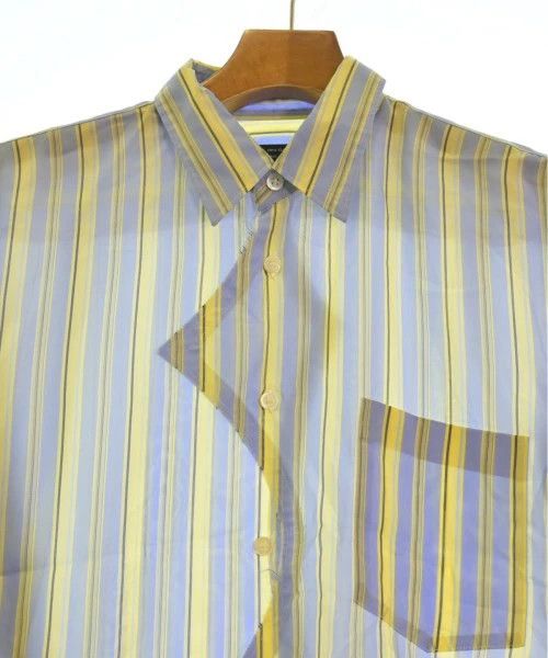 Comme des Garcons Homme Plus Shirt Long Sleeve Stripes Light blue x Yellow x Gray Size US XS / EU 42 / 0 - 4 Thumbnail