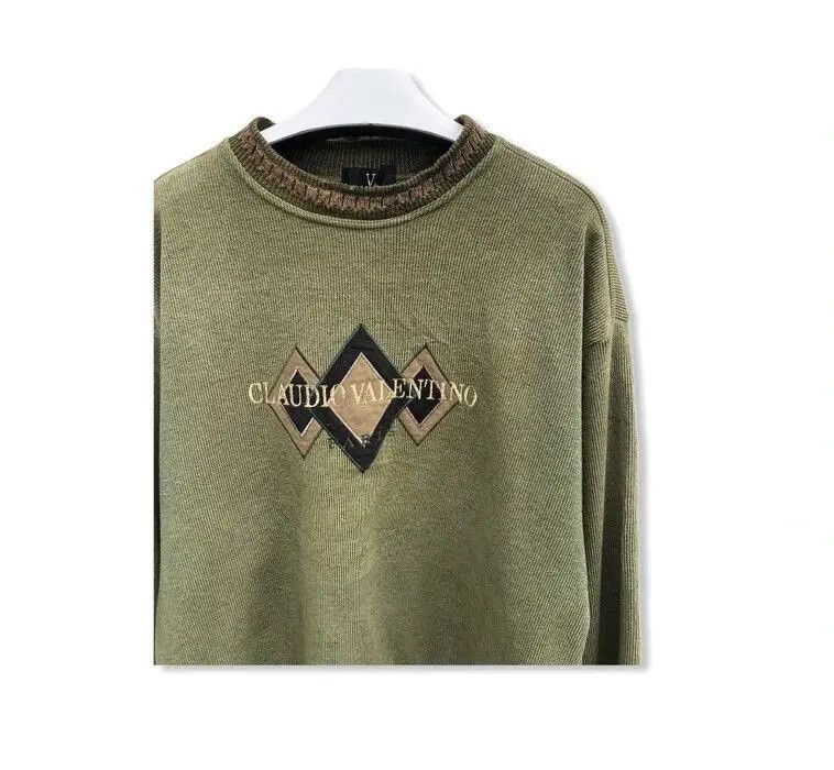 Vintage Vintage Claudio Valentino Sweatshirt Size US M / EU 48-50 / 2 - 2 Thumbnail