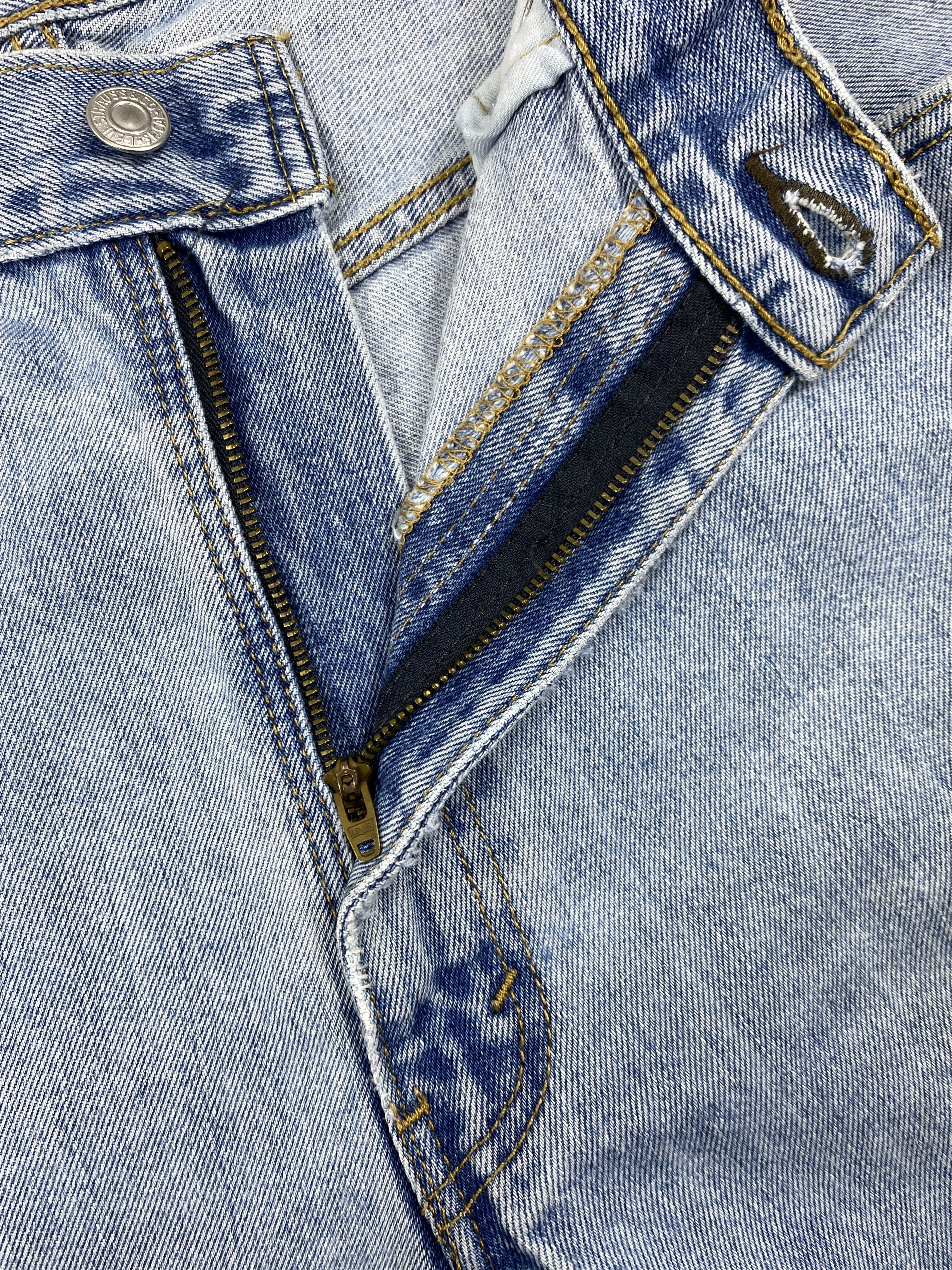 Levi's Mid Blue Vintage Levi's 550 Jeans 38x31.5 Denim -SJ010 Size US 38 / EU 54 - 6 Thumbnail