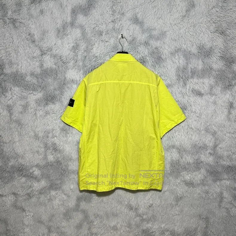 Stone Island Stone Island Short Sleeve Shirt Jacket with Mesh Vest Insi Size US XXL / EU 58 / 5 - 2 Thumbnail