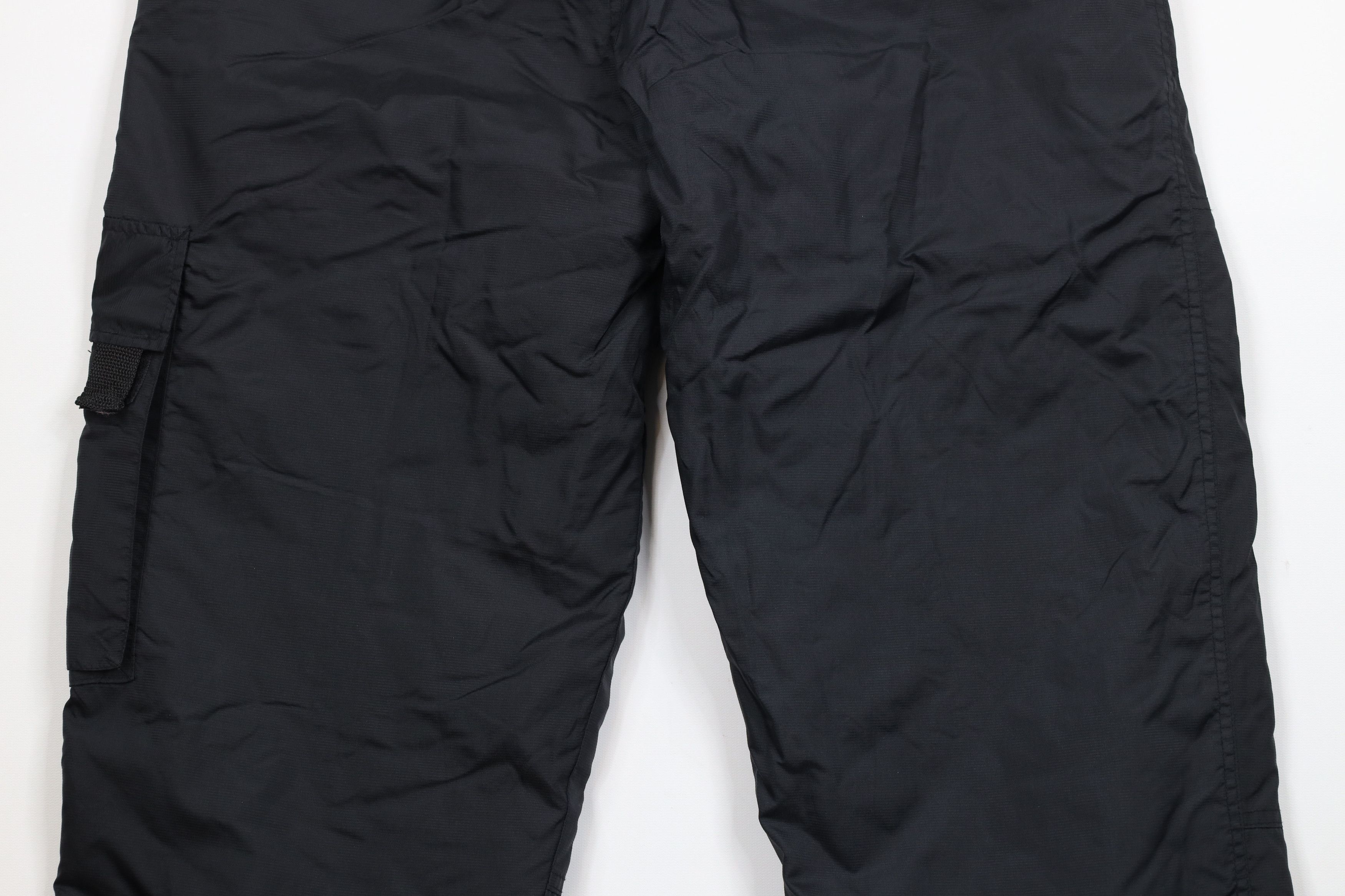 Vintage Vintage 90s Y2K Streetwear Cargo Joggers Pants Black Nylon Size US 34 / EU 50 - 10 Thumbnail