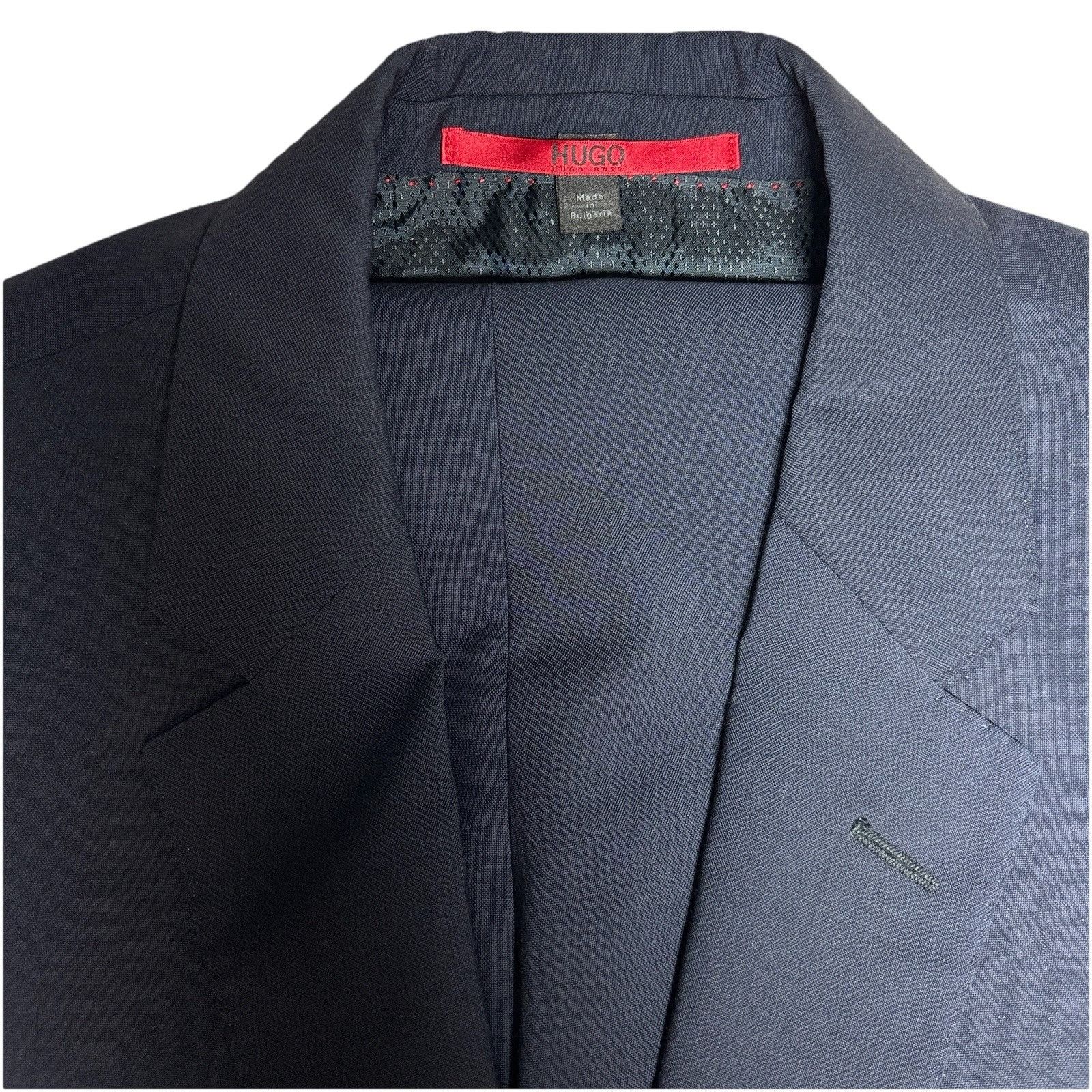 Hugo Boss Hugo Boss Diesselstrasse Slim Fit Suit Jacket Navy sz 38R W3 Size 38R - 1 Thumbnail