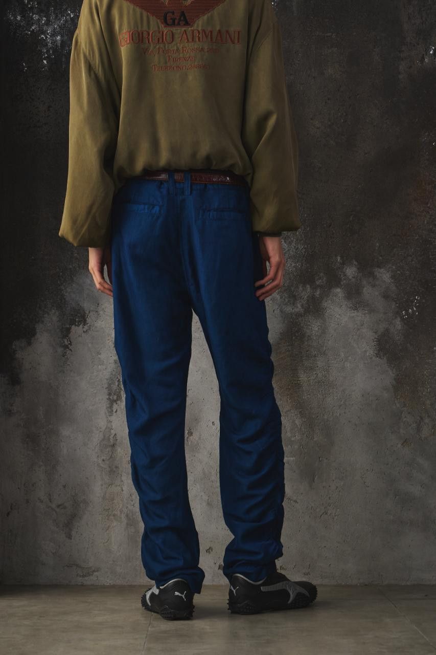 Katharine Hamnett London Katharine Hamnett London Linen/Tencel Wrinkle Pants Size US 36 / EU 52 - 2 Thumbnail