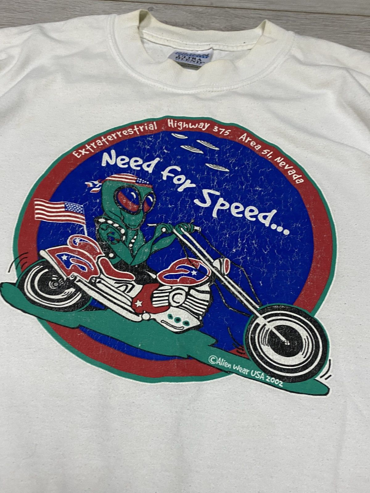 Alien Workshop Alien Workshop Wear USA 🇺🇸 FLAG 2002 need for speed tee Size US L / EU 52-54 / 3 - 5 Thumbnail
